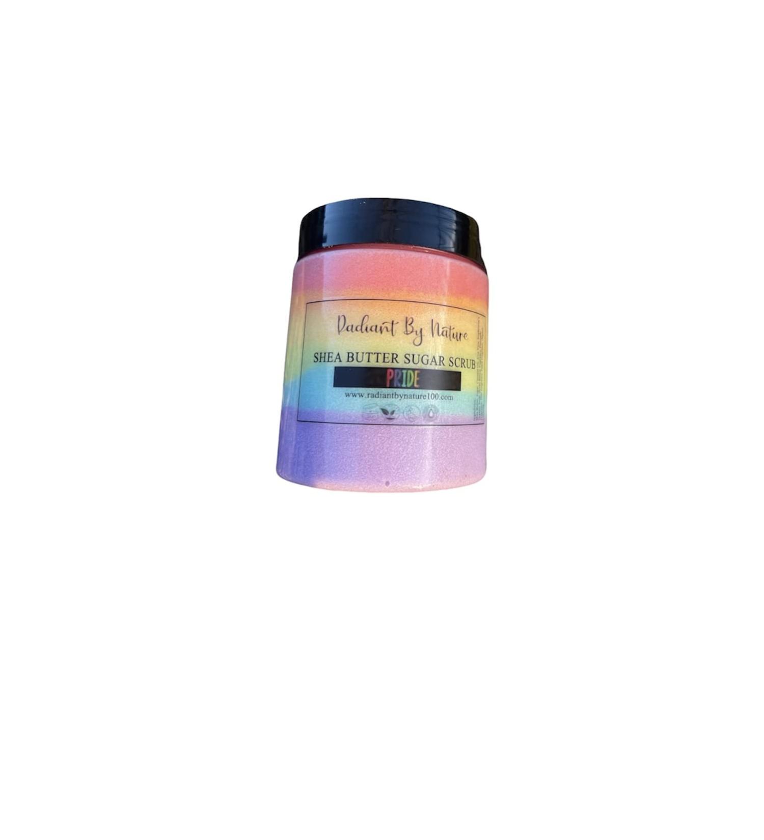 Pride 8 o.z body scrub RBN -natural ingredients