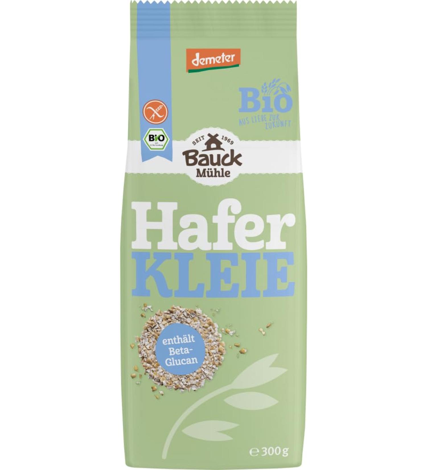 Bauck oat bran gf demeter 2 x 300 g