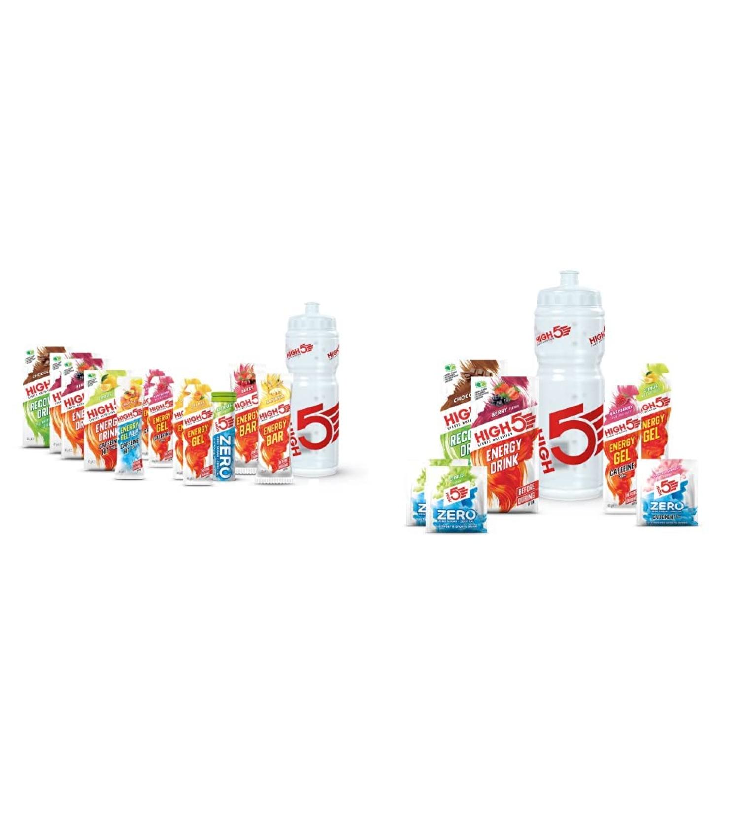HIGH5 Cycle Pack Containing Cycling Energy Hydration & Recovery Products & Starter Kit Nutrition Pack Combining Energy Hydration & Recovery  - Buy Online on GoSupps.com