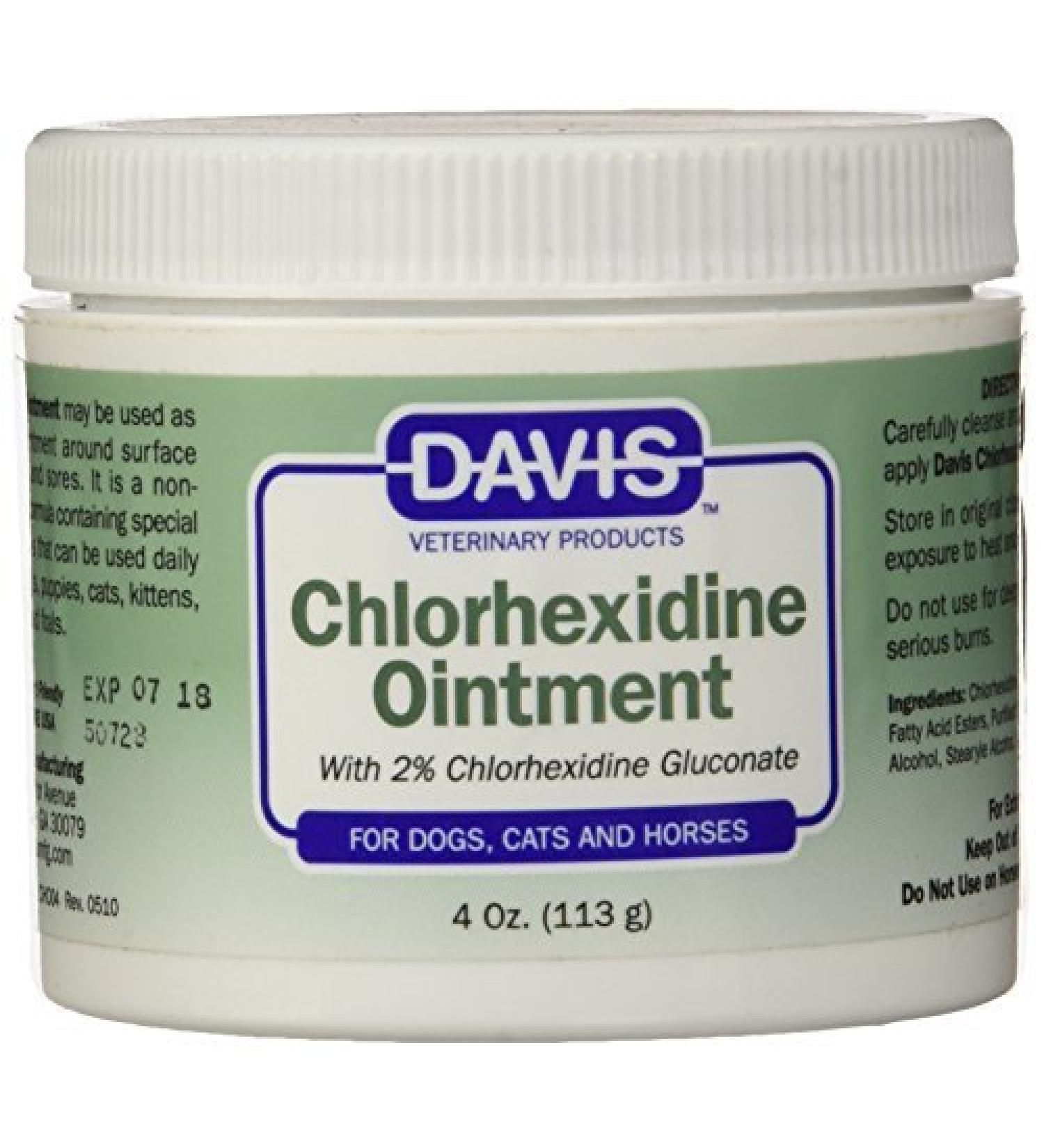 Davis 2% Chlorhexidine Ointment 4 oz - Antimicrobial Skin Care Solution - Buy Online on GoSupps.com
