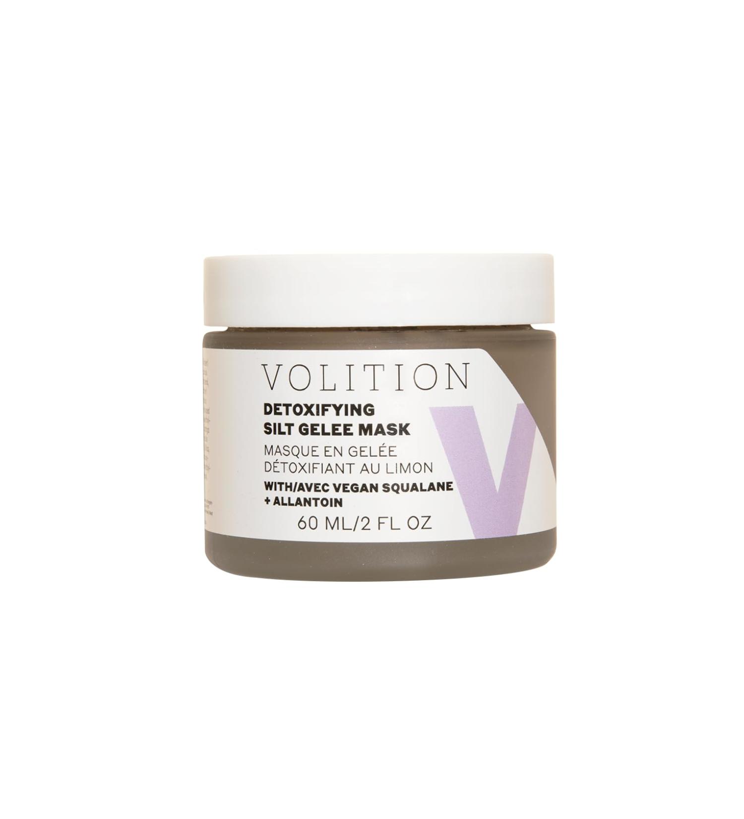 Volition Beauty Detoxifying Silt Gel e Mask - Vegan Squalane & Allantoin | 60ml - Detoxify Smooth & Hydrate - Buy Online on GoSupps.com