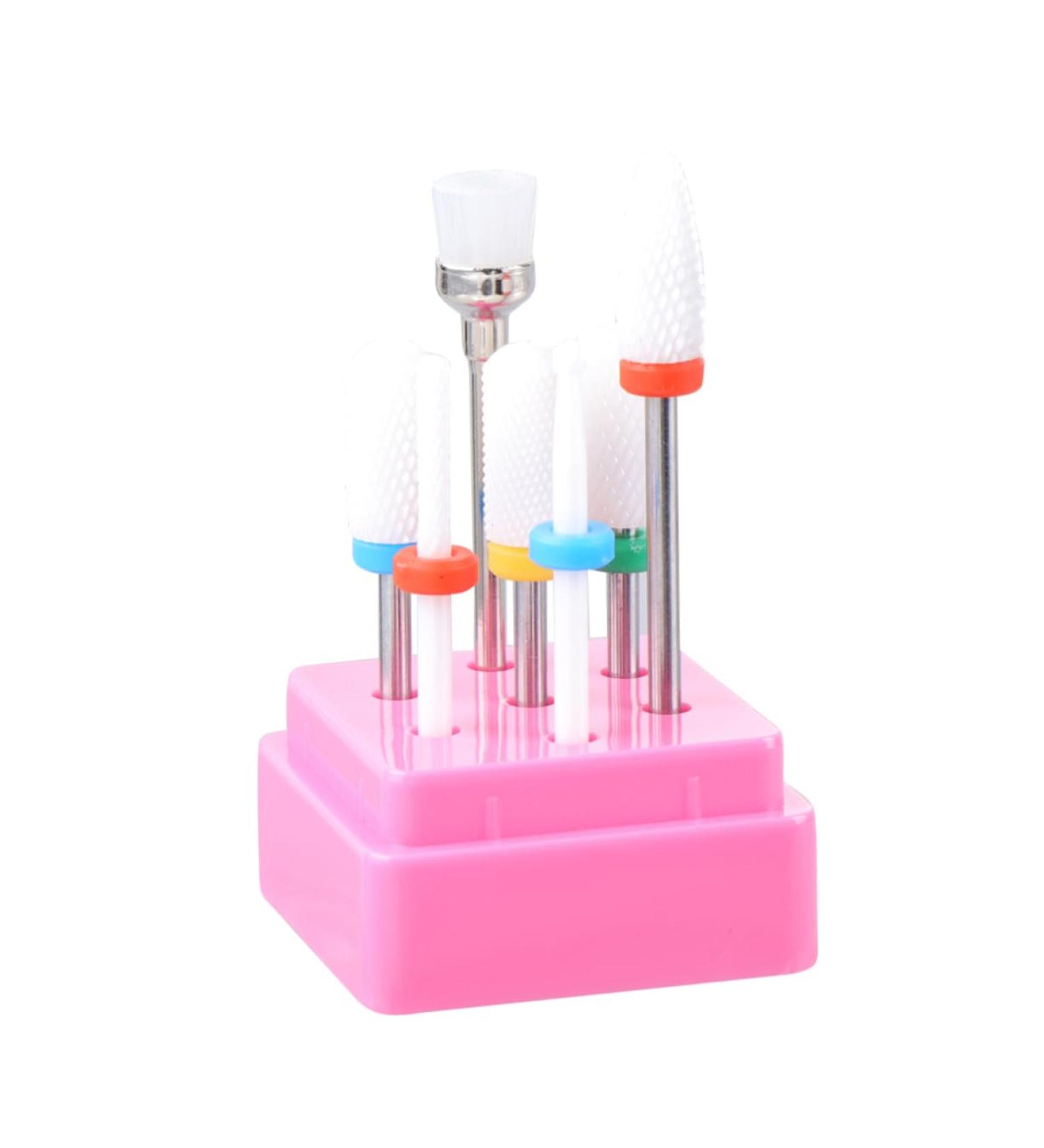 1 Set Ceramic Tools Diamond Bits for Nail Drill Nail Bit Nail Polishing File Bit Heads Diamond Tipped Drill Bit Metal Drill Bits Nail Tools Power Tools Nail Clippers Alloy - Buy Online on GoSupps.com