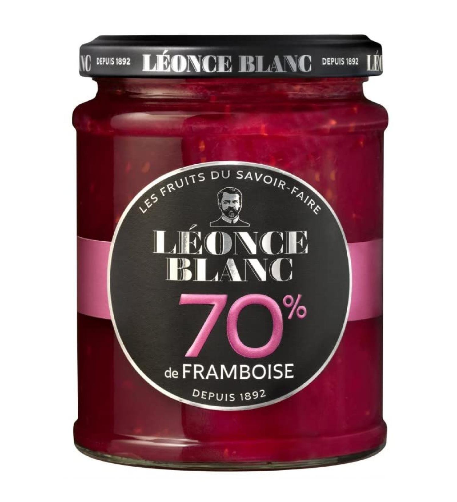 RASPBERRY JAM 70% 320G LEONCE WHITE PACK OF 3 - Buy Online on GoSupps.com