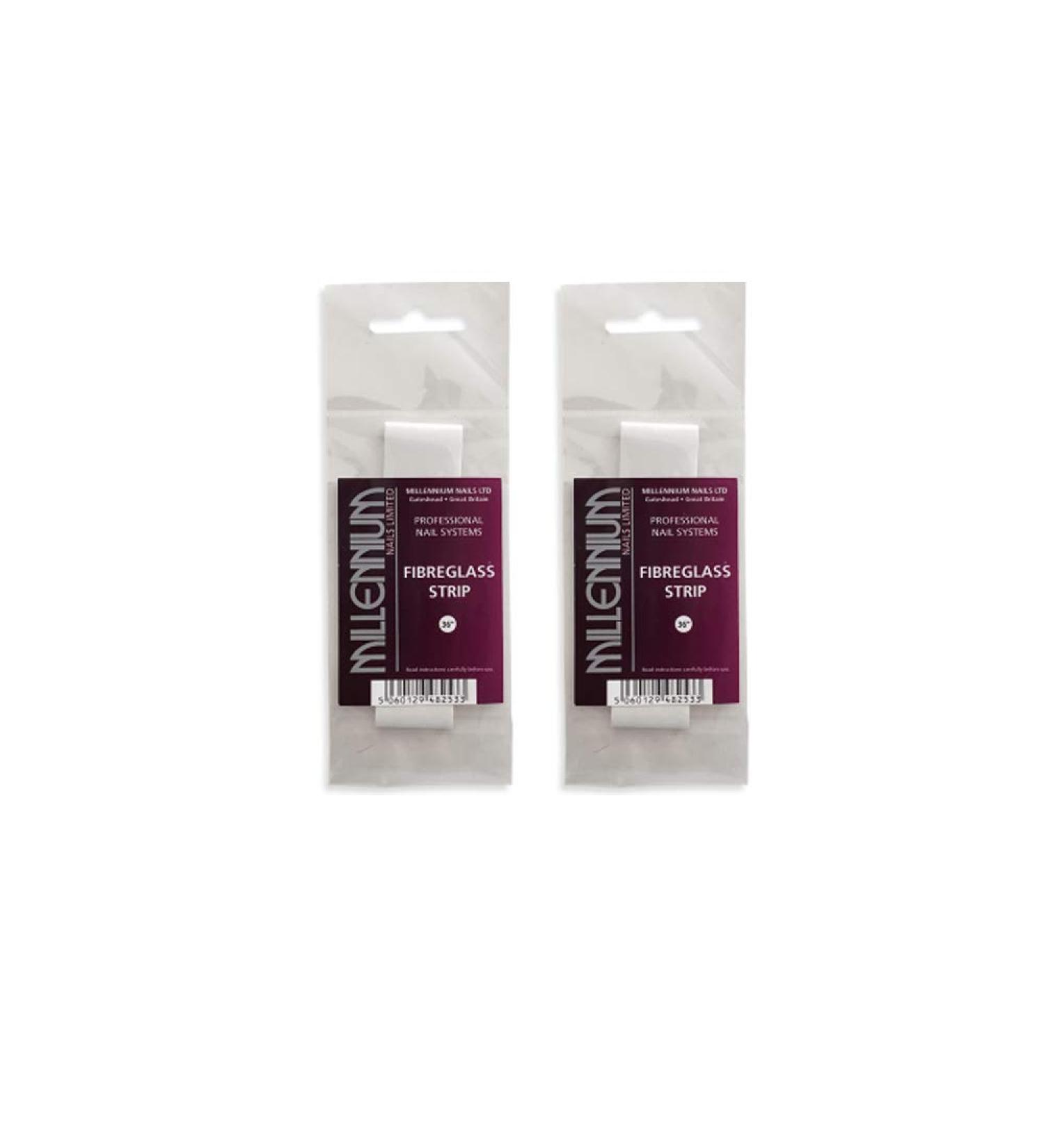 Millennium Nails Fibreglass Strips for Natural Look Extensions - 36 Count DUO | Professionals Choice - Buy Online on GoSupps.com