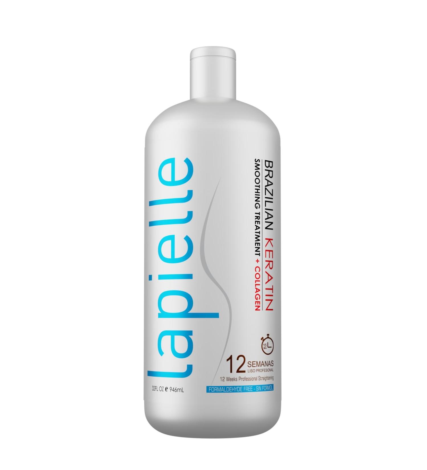 Brazilian Keratin Hair Straightening Treatment - Formaldehyde Free 32 oz - Moisturizes & Eliminates Frizz for Smooth Hair - Buy Online on GoSupps.com