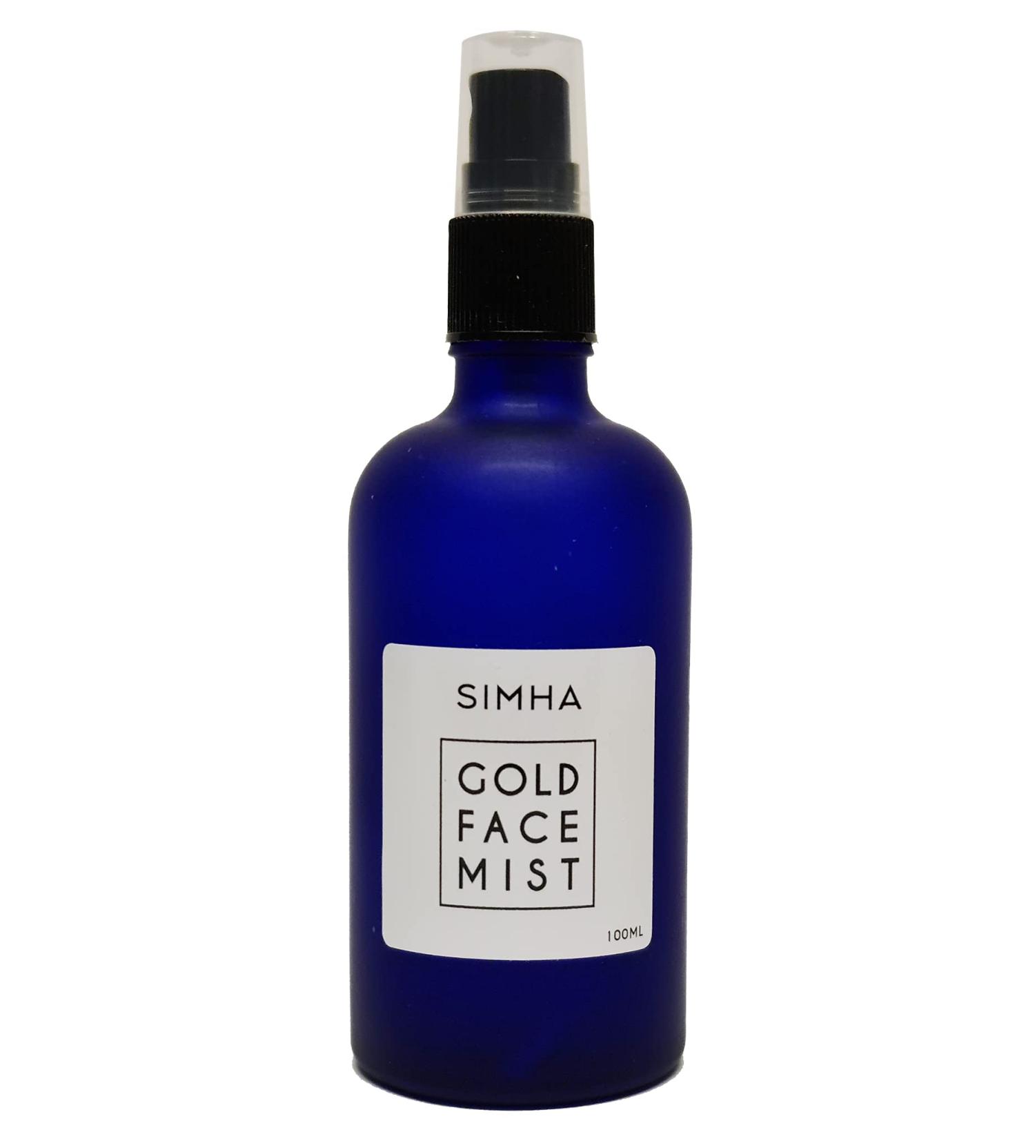 SIMHA Gold Face Mist NonChemical Nano Colloidal Gold Real Nano Gold Particles 100ml - Buy Online on GoSupps.com