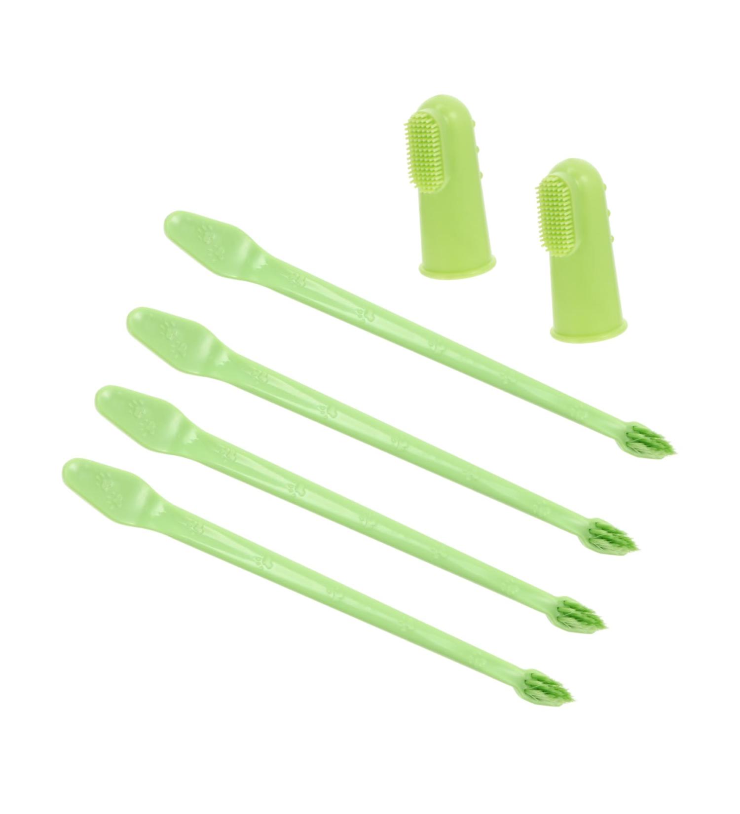 HAPINARY 1 Set Pet Toothbrush Pet Mouth Cleaning Tool Pet Dog Toothbrush Cat Toothpaste Tools Pets Pp - Buy Online on GoSupps.com