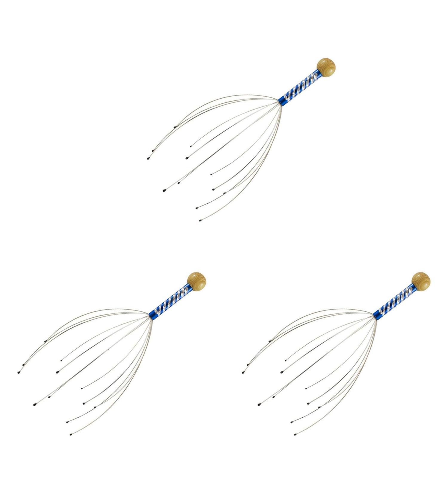 Bzwyonst 3X Head Massage Spider Masseur - Ultimate Relaxation Therapy & Stress Relief - International Shipping Available - Buy Online on GoSupps.com
