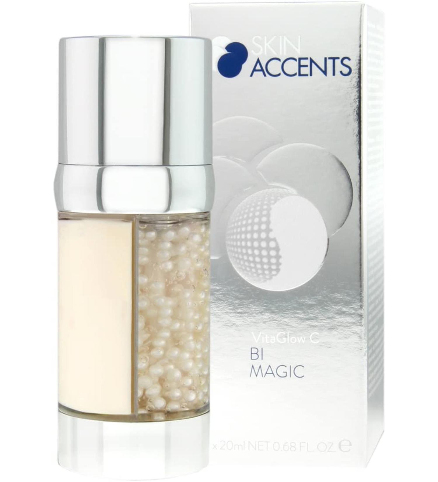  inspira: cosmetics Skin Accents Bi Magic Vitaglow C Premium Serum & Premium Anti-Aging Cream Combination 40ml - Buy Online on GoSupps.com
