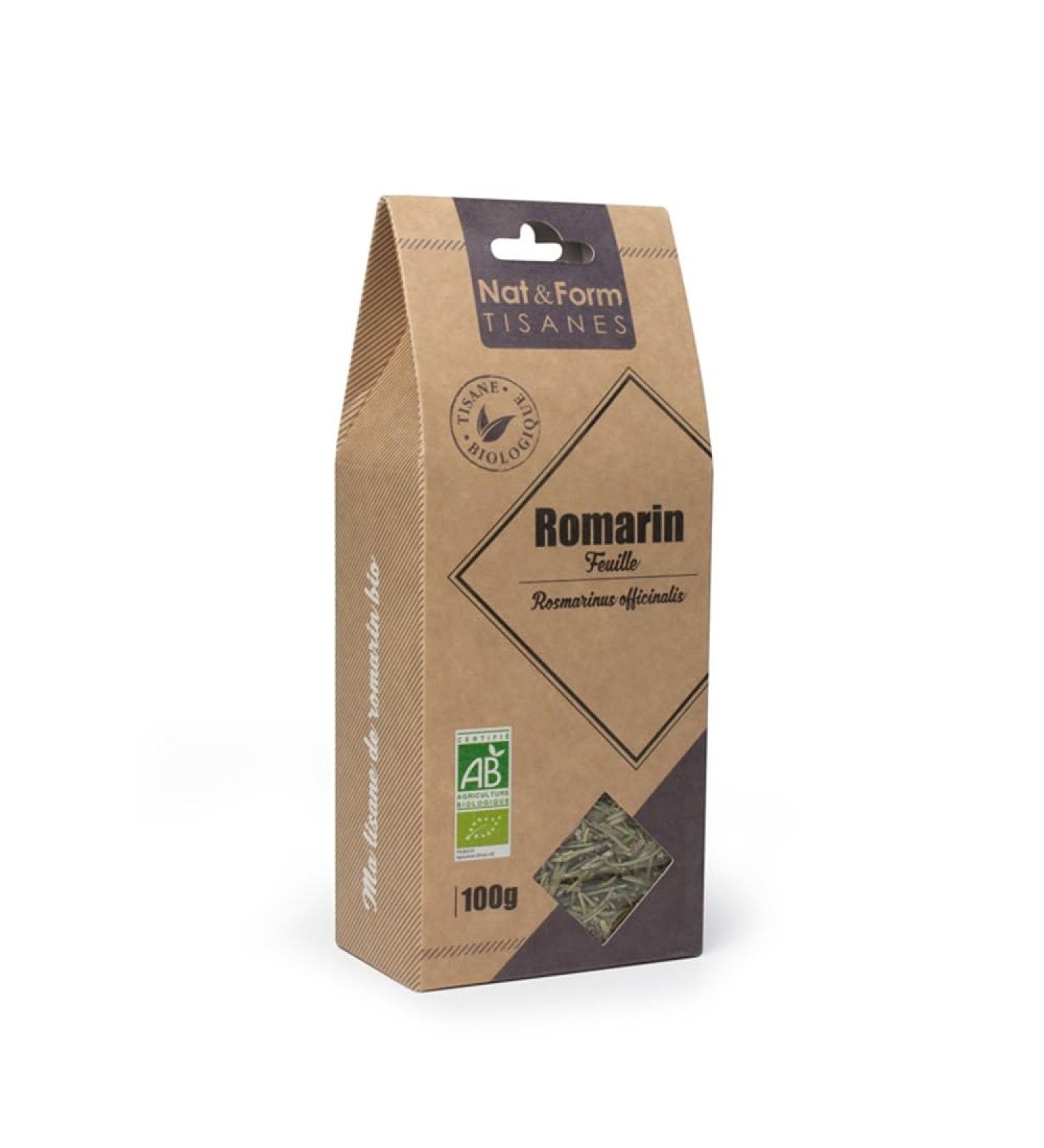 Nat & form Organic Rosemary Leaf Herbal Tea 100g Nat&Form