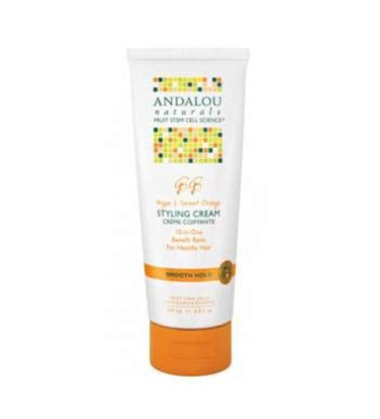 Styling Cream Argan Oil & Shea Moisture Rich 6.8 oz by Andalou Naturals