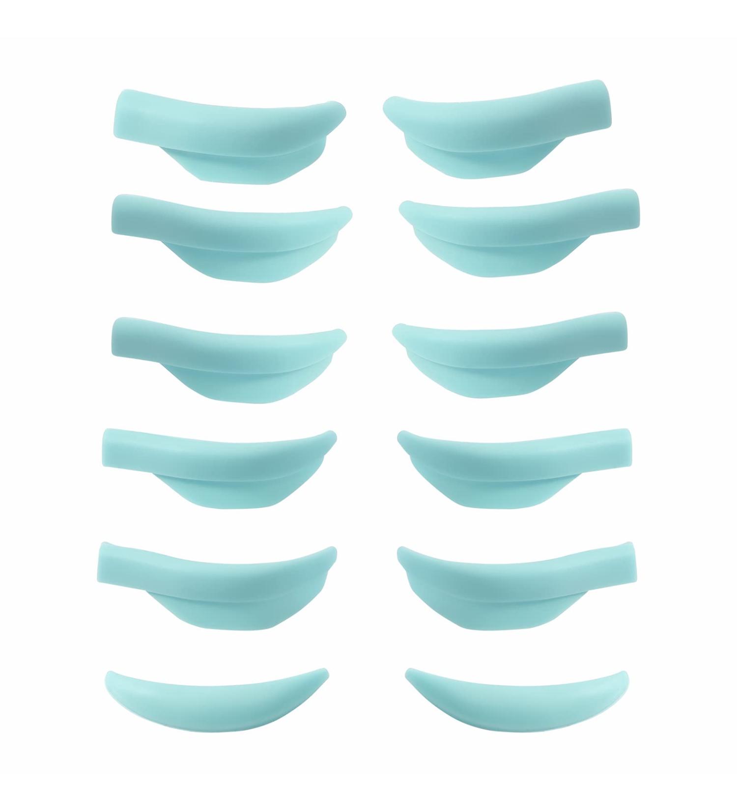 Lash Lift Pad Shield - Ultra Curl Silicone Eyelash Perm Rods | 6 Sizes for DIY Home Use | Durable & Secure Dolphin Design - Buy Online on GoSupps.com
