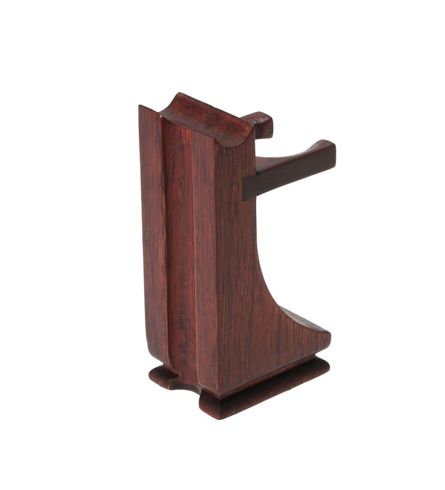 Zroven Shaving Holder Stand - Solid Wood Razor & Brush Organizer for Ultimate Shaving Experience - Buy Online on GoSupps.com