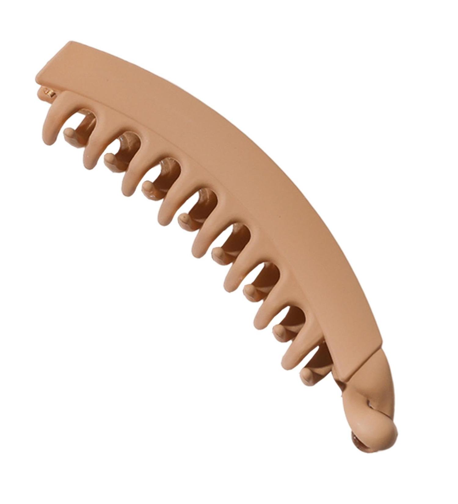 Shark Clips for Hair - Cute Hair Accessories with Banana Design - Non-Slip Shark Claws - Perfect for Festivals Vacations Traveling and Weddings Frifer Frosted Milk Coffee - Buy Online on GoSupps.com