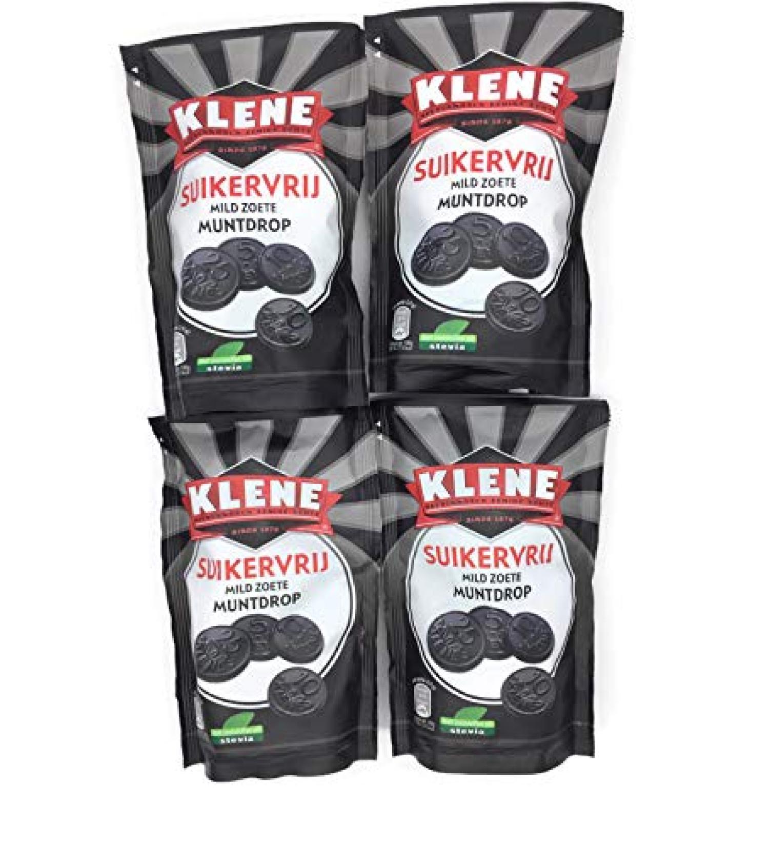 Klene Coin Muntdrop Licorice Sugar Free 105g (Pack of 4) - Buy Online on GoSupps.com