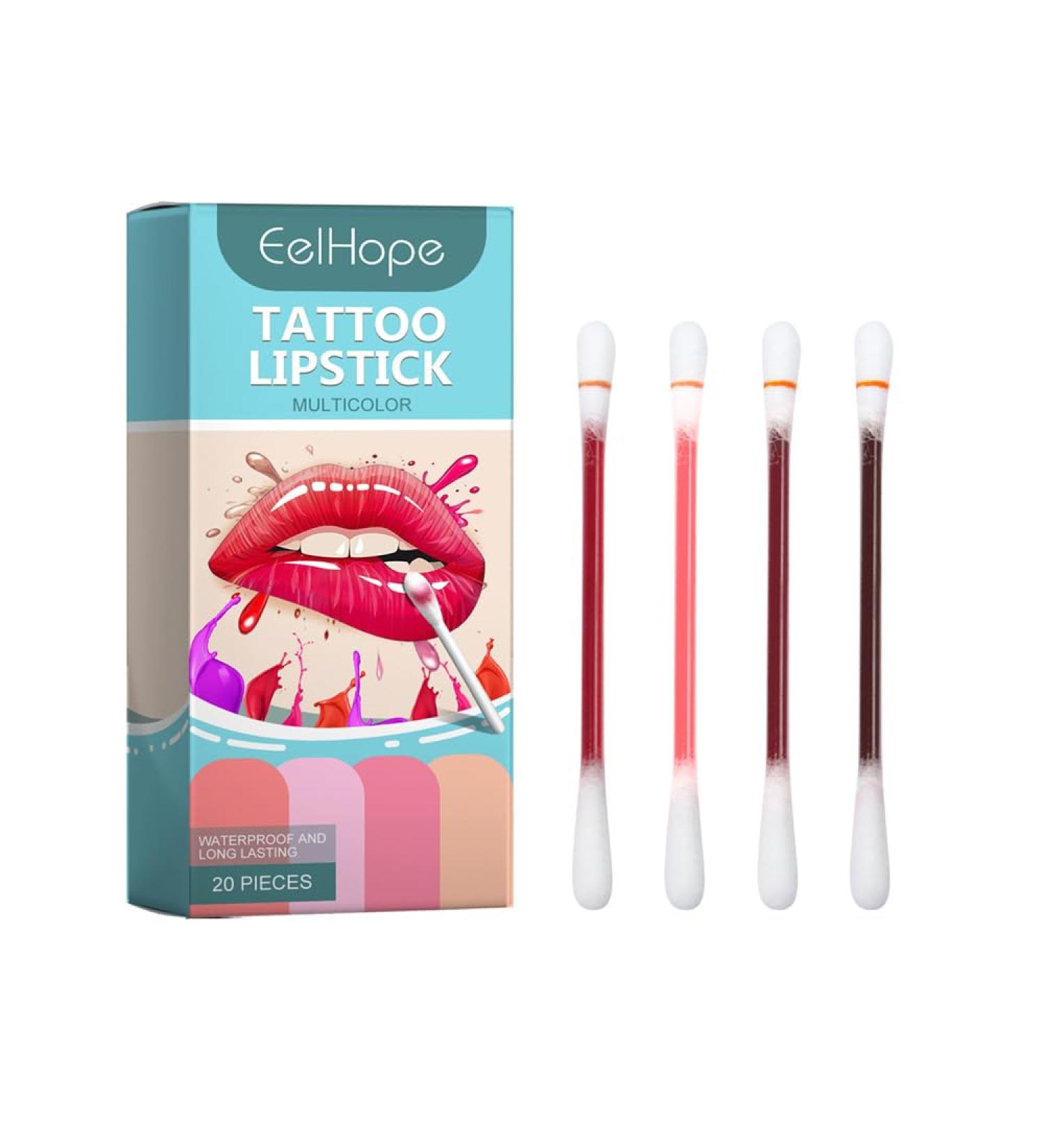 Shop Disposable Lip Gloss Cotton Swabs - Nourishing Red Lip Tint for Long-lasting Color - International Shipping Available - Buy Online on GoSupps.com