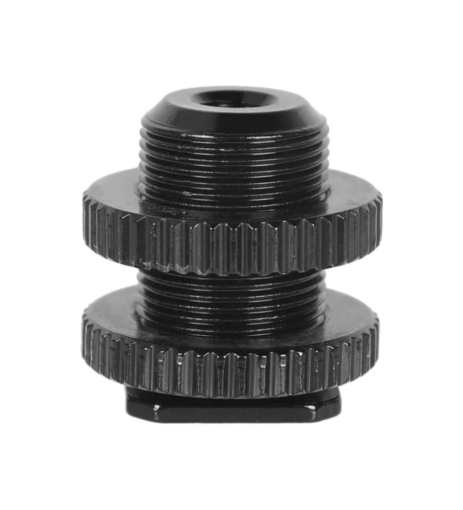 CAMVATE Cold Shoe Adapter for Microphone Mount | 5/8-27 Male Threaded to Hot Shoe - 0953 - Buy Online on GoSupps.com