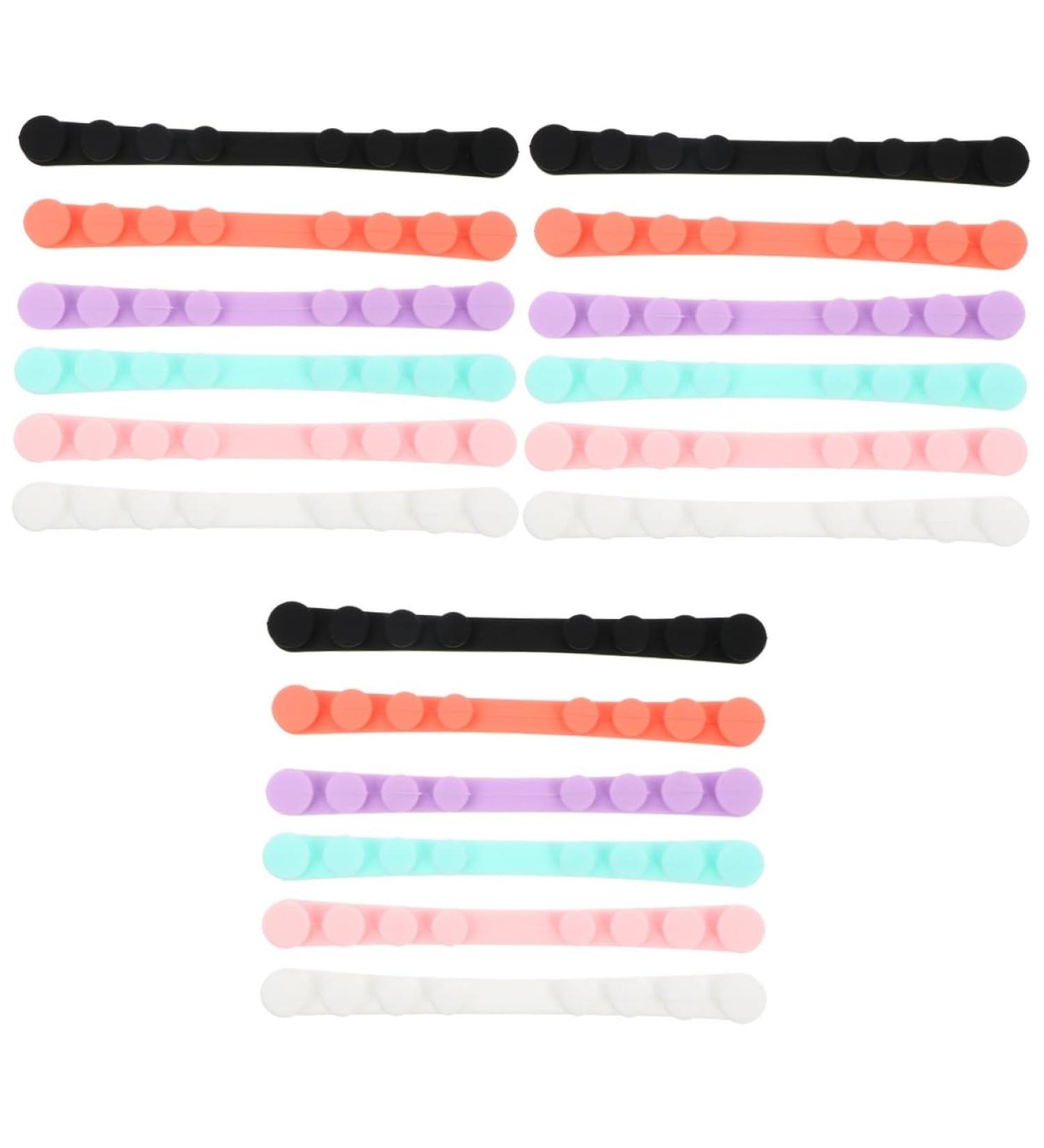 Minkissy 18 STK Soft Silicone Ear Protectors for Masks | Reusable Anti-Leak Ear Caps & Extensions | Comfortable & Slippery Child-Friendly Design - Buy Online on GoSupps.com