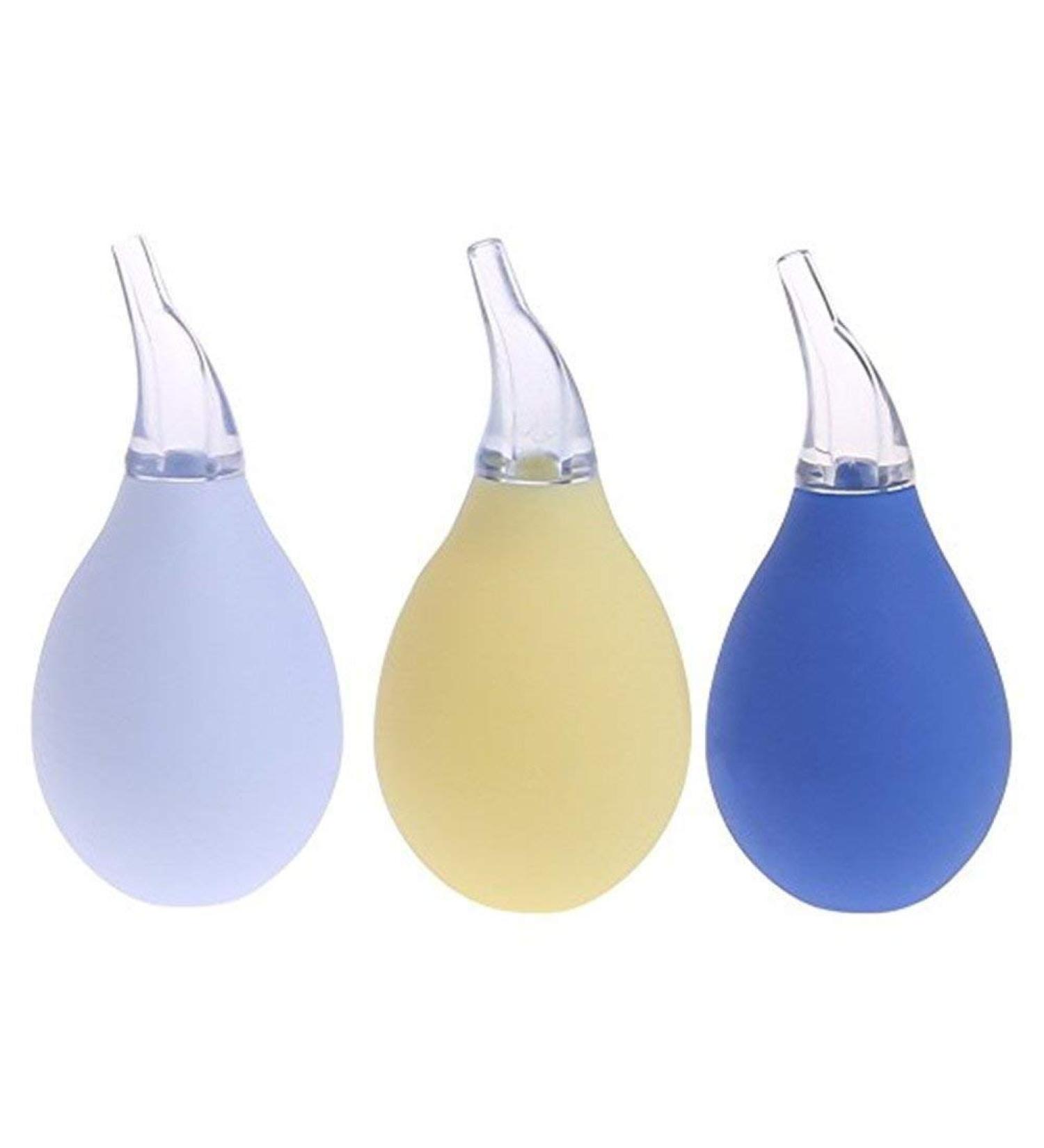 3pcs Premium Nasal Aspirator for Baby | Professional Infant Nose Cleaner | Food Grade & Reusable | Best for Congestion Relief - Buy Online on GoSupps.com