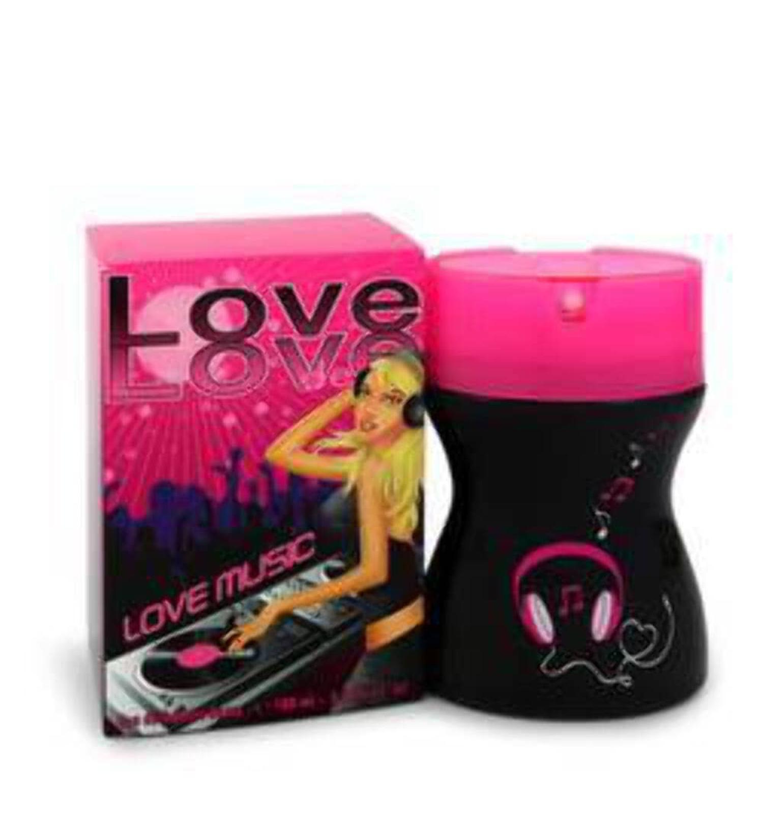 Parfums Love Love Music Eau de Toilette Spray 3.4 Ounce 1 Count (Pack of 1)