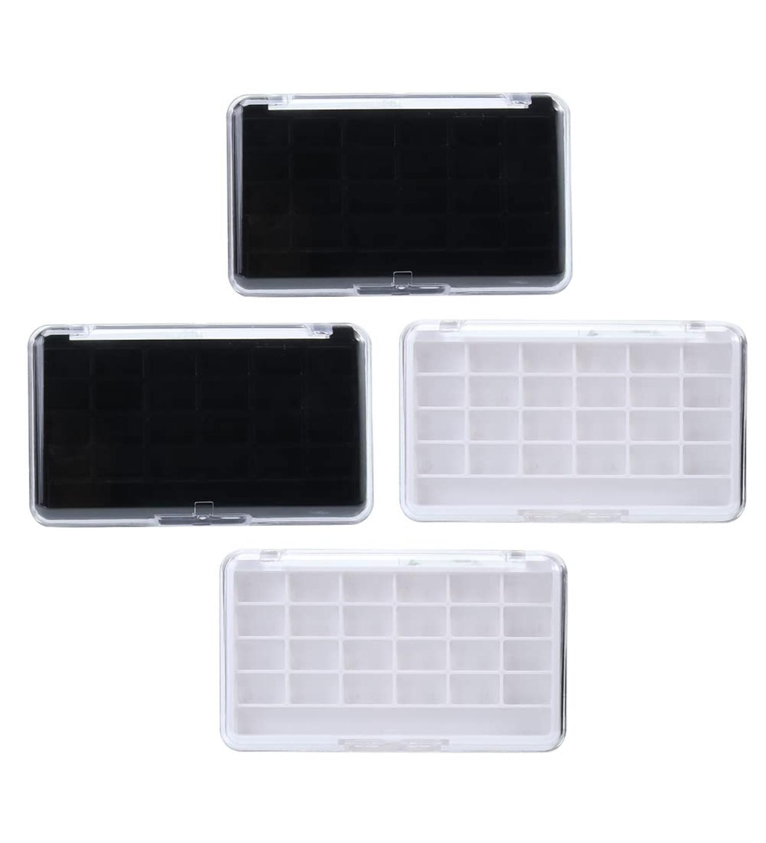 FOMIYES 4Pcs Multi-grid Eyeshadow Sub Package Case Empty Lipstick Eye Shadow Storage Case - Buy Online on GoSupps.com