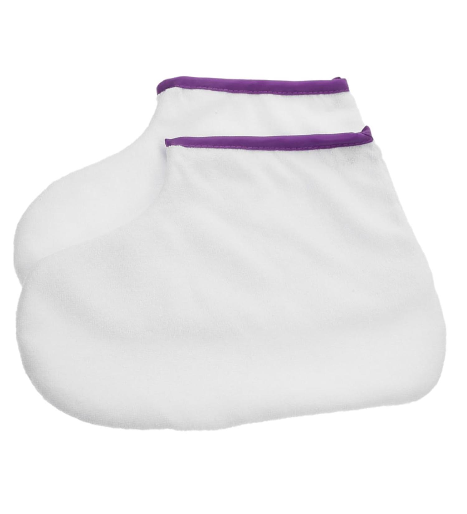 FRCOLOR 1 Pair Wax Bag Wax Wrapping Cover Mitts Covers for Wax Treatment Spa Paraffin Wax Sleeve Wax Insulated Cover Paraffin Wax Bags Simple Polyester Socks Care - Buy Online on GoSupps.com