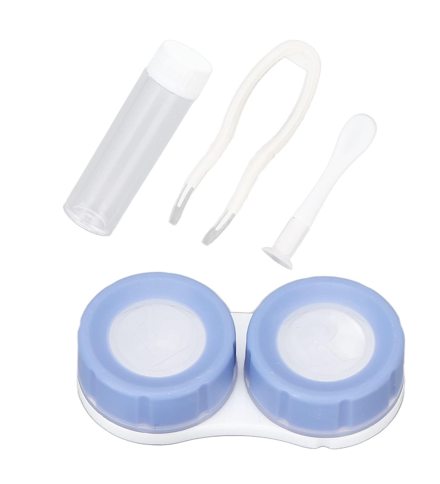 Buy Entatial Purple Contact Lens Box with Tweezers - Stylish Storage for Daily Use | International Shipping Available - Buy Online on GoSupps.com