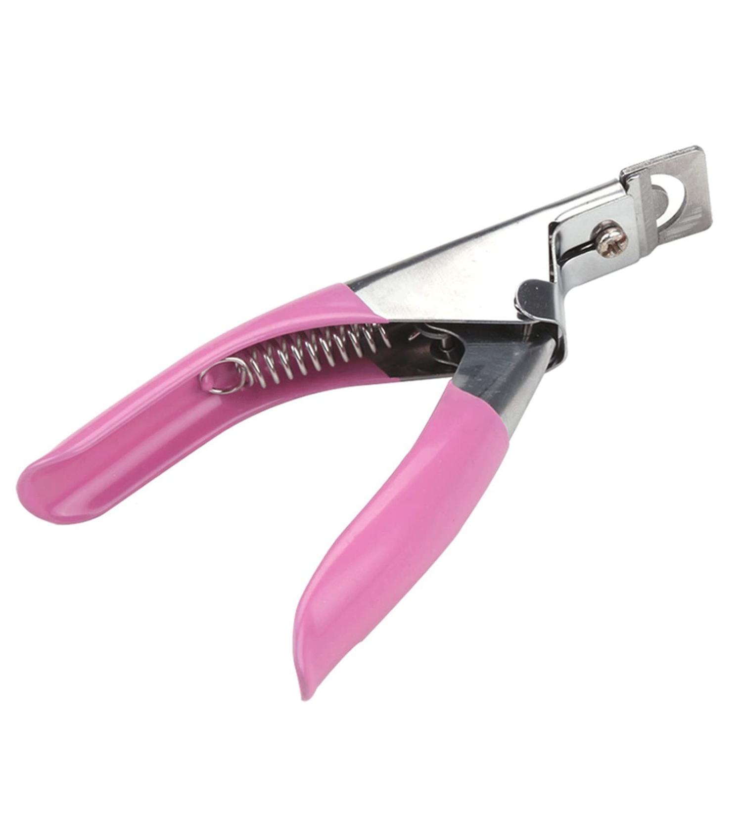 OUSIKA Nail Clippers Nail Tool One Word Cut U-Shaped Nail Clipper Nail Clipper Crystal Nail Phototherapy Nail Extension Trim Scissors Nails - Buy Online on GoSupps.com