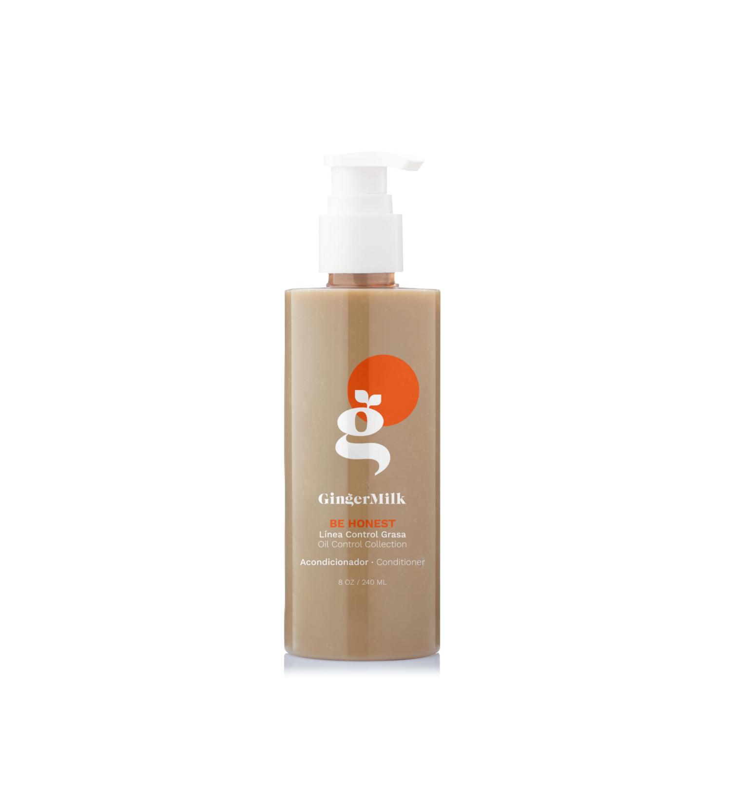 BE HONEST Ginger Milk Conditioner for All Hair Types - 8.5 fl oz | Rich in Botanical Actives & Vitamins for Suppleness & Shine - International Shipping Available - Buy Online on GoSupps.com