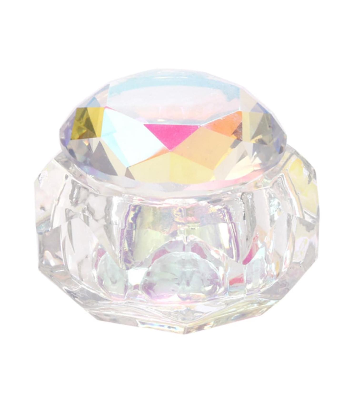 Housoutil Crystal Glass Nail Dish Glass Crystal Nailart Cup Glass Crystal Cup for Terrarium Dappen Dishes for Acrylic Women Nail Cup Glass Dishes Modeling Women's Penholder - Buy Online on GoSupps.com