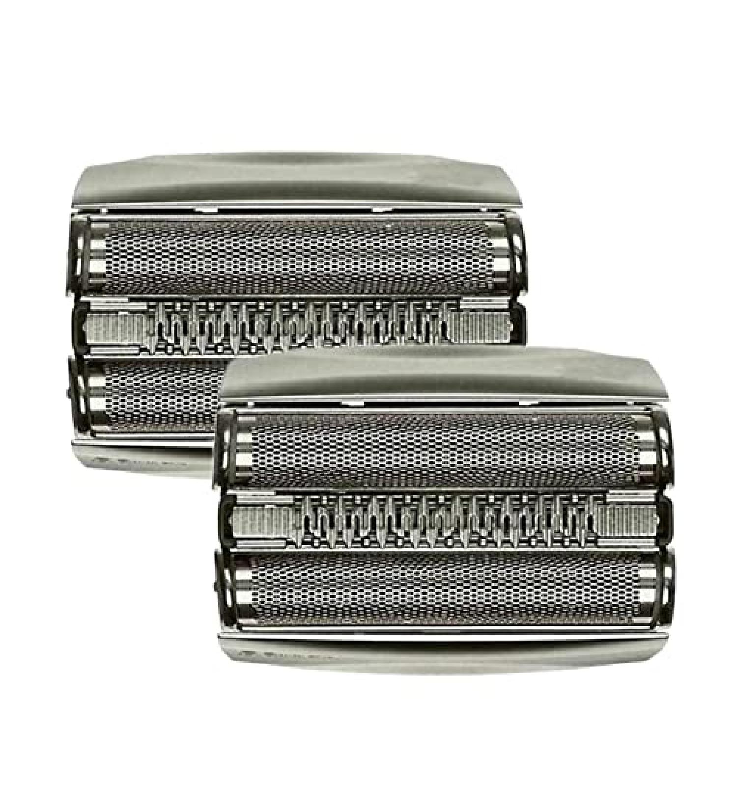 Sanq 2 Pcs Replacement Foil Cassette Head for Braun Series 7 (799CC 760CC 750CC 730 735S) - Silver | International Shipping Available - Buy Online on GoSupps.com