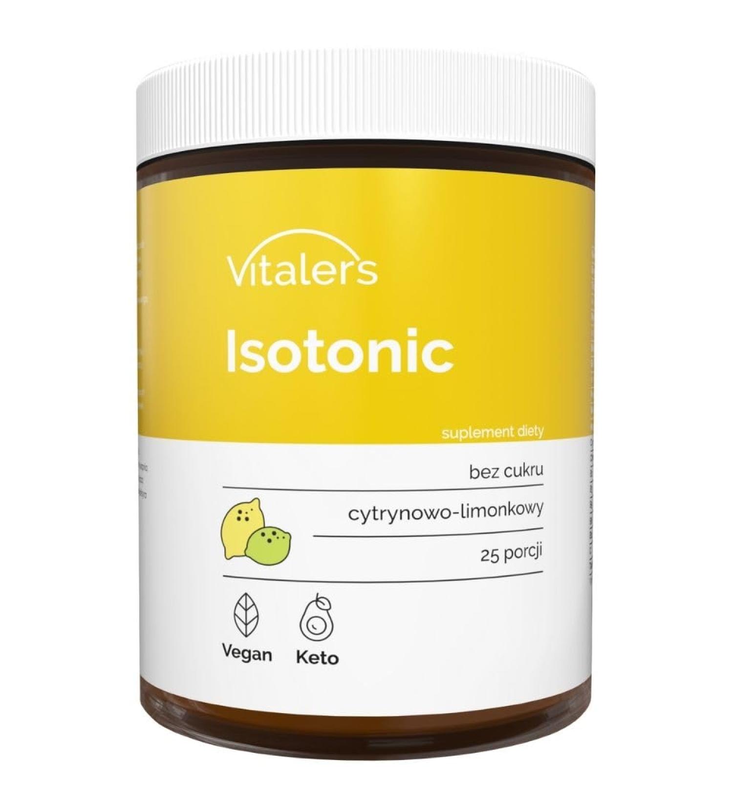 Vitaler's Isotonique 250 g poudre v g talien sans conservateur sans sucre composition pure (250 g Citron-Citron vert) Citron-Citron vert 250 g - Buy Online on GoSupps.com