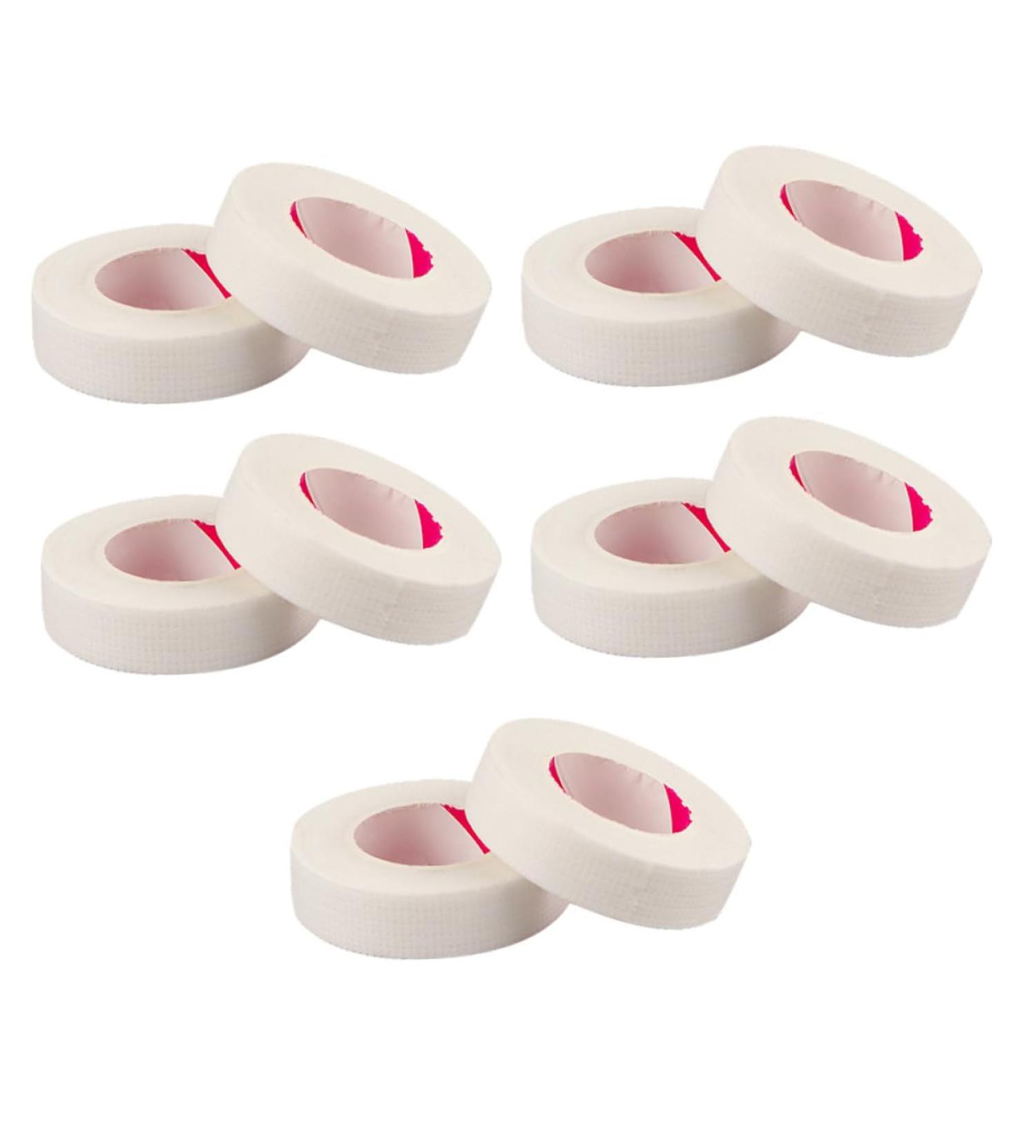 Ipetboom 10 Rolls Grafting Tape Non-woven Tape Miss Eyelash Curler Dedicated White - Buy Online on GoSupps.com