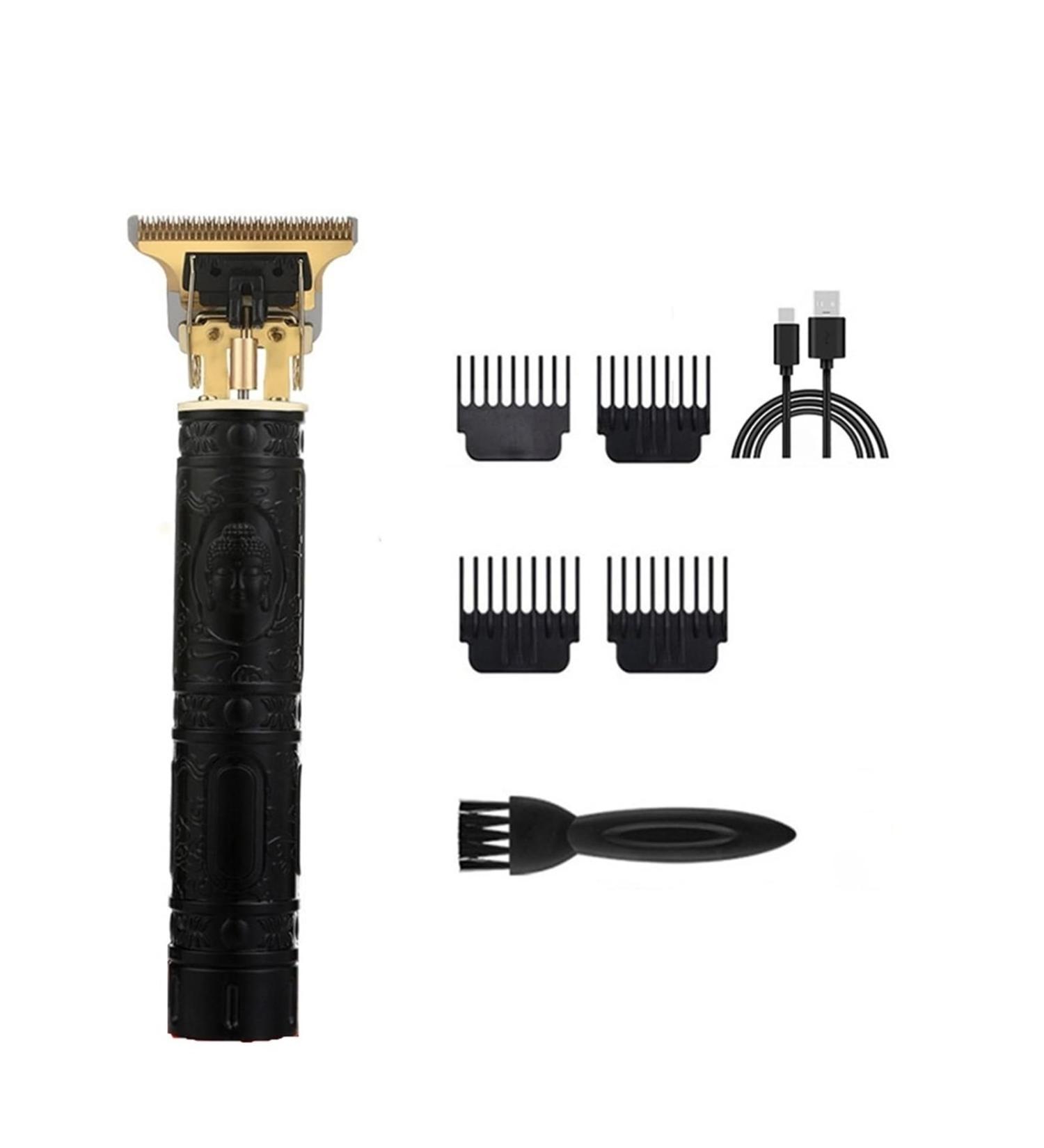 Buy Retro T9 Style Electric Hair Clipper - Buddha Head Trimmer for Men | International Shipping Available - Buy Online on GoSupps.com