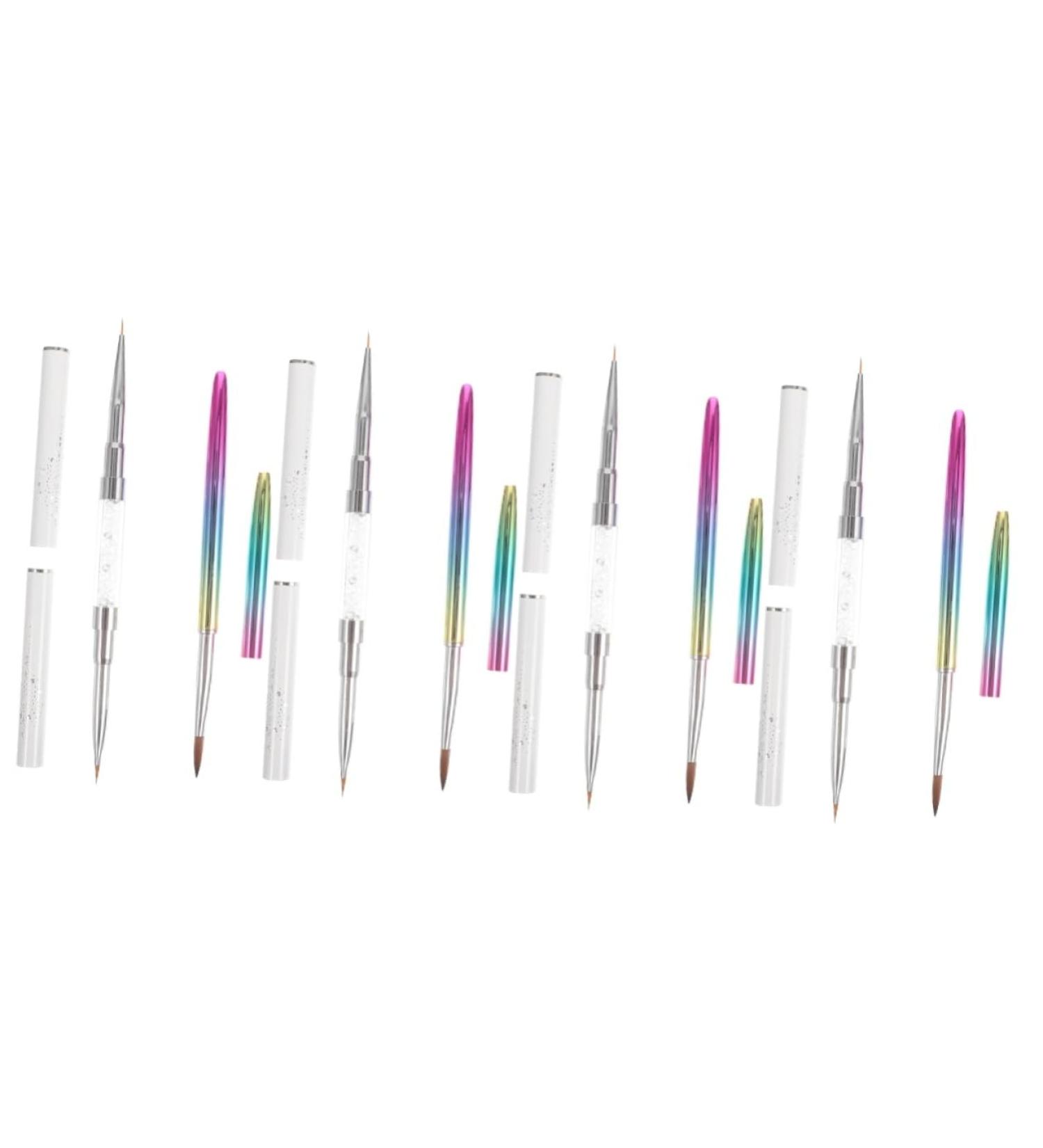 FRCOLOR 8 pieces carved light pen nail drill tube PP fibre - Buy Online on GoSupps.com