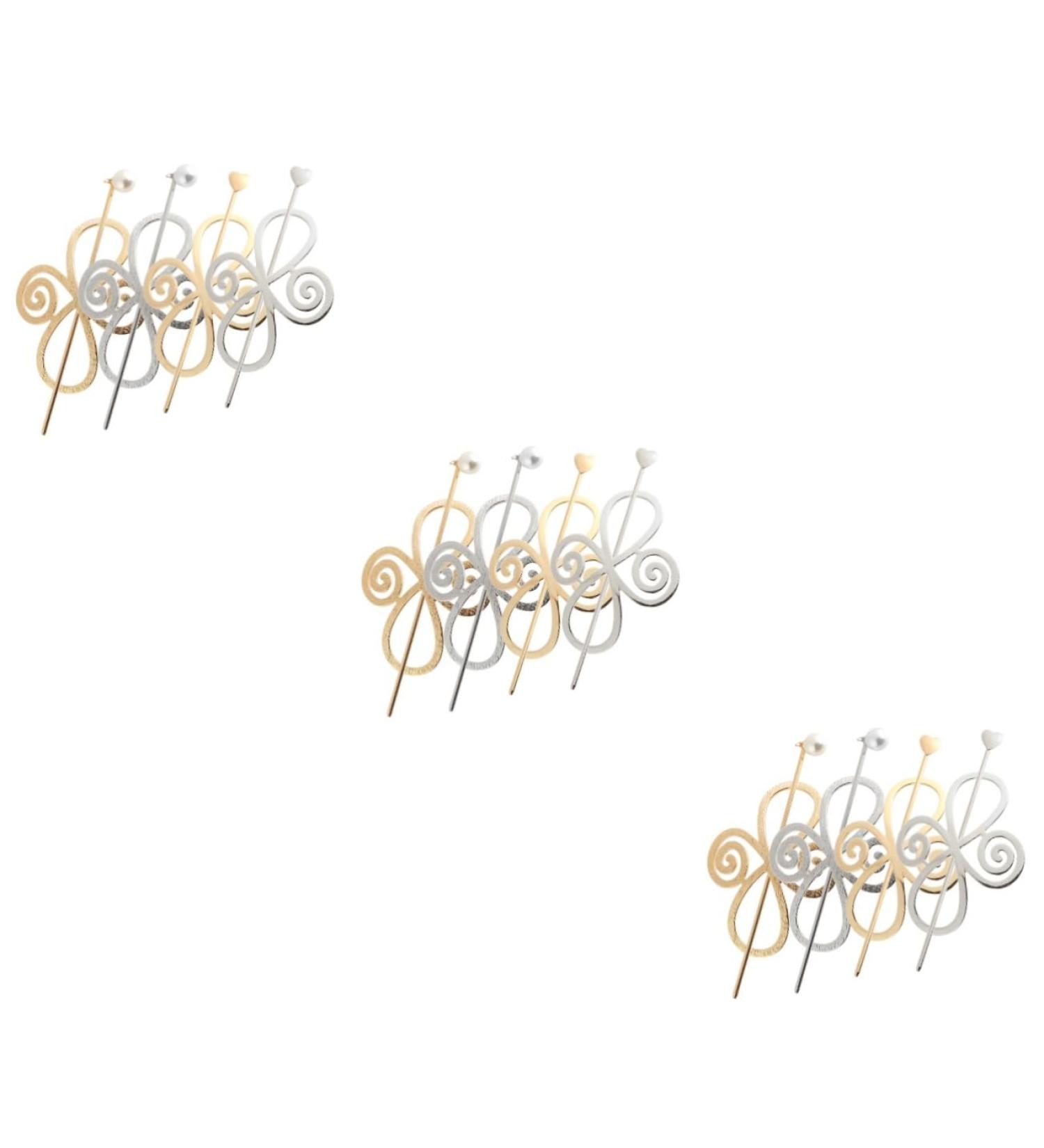 Beavorty 12 Sets Hairpin hair barrettes for women womens hair accessories tiaras for girls hair ponytail girls hair accessories hair accessory for women hair pin hair clip alloy Miss Metal - Buy Online on GoSupps.com