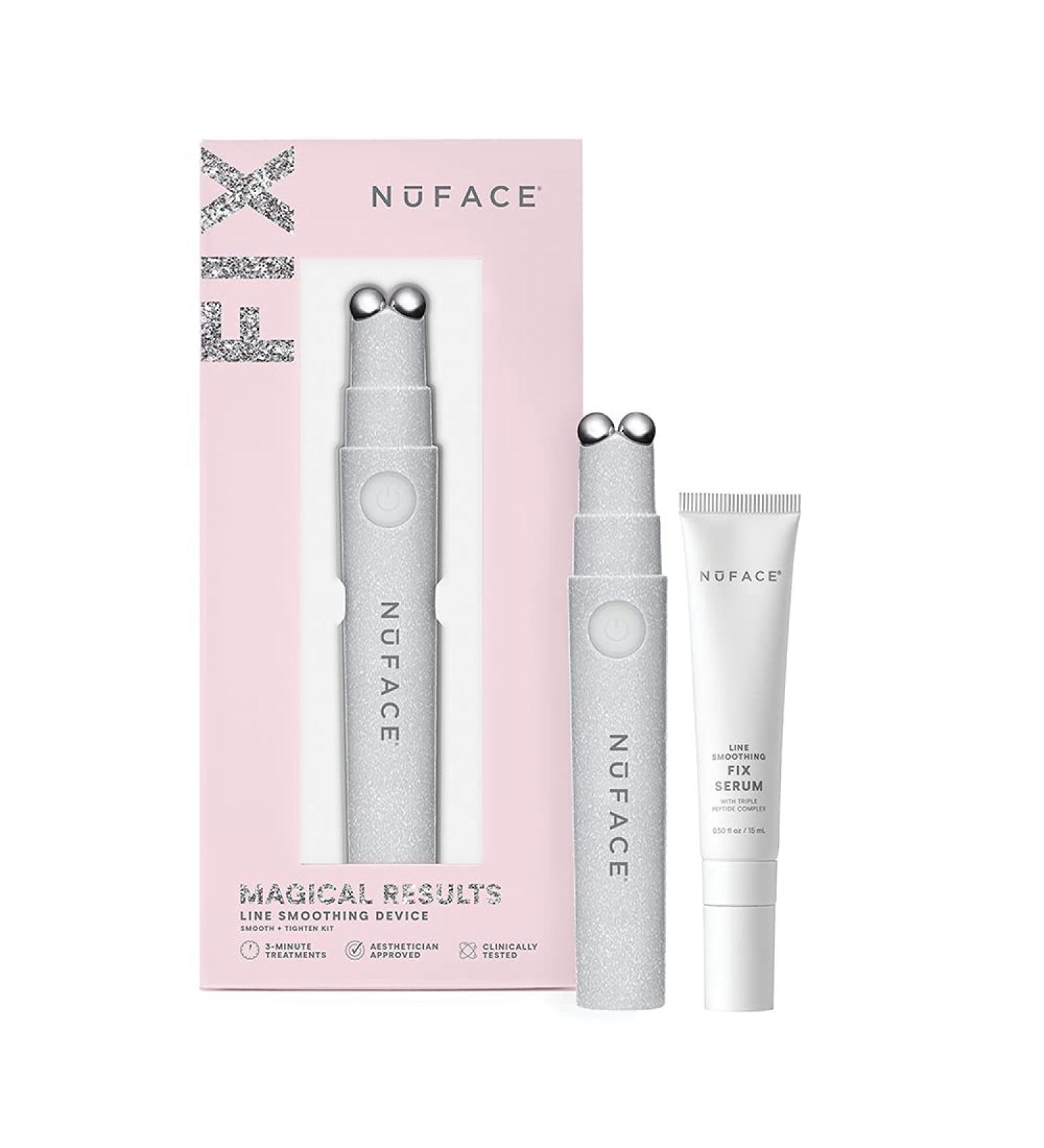 NuFACE FIX Starter Kit Holiday Collection + Fix Serum - Get Instant Skin Tightening and Smoothing - Buy Online on GoSupps.com