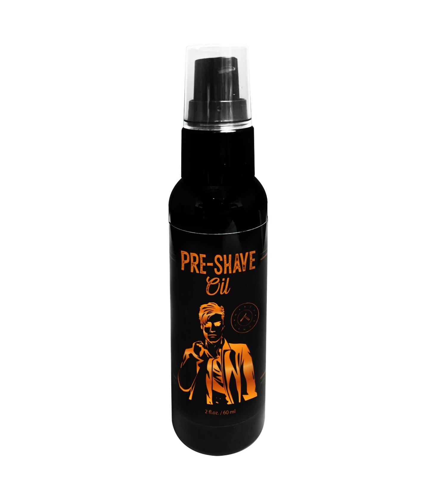 Naked Armor Organic Pre Shave Oil for Men - Tamanu & Noni All-Natural 2 fl oz Closer Shave & Great Gift Made in USA - Buy Online on GoSupps.com