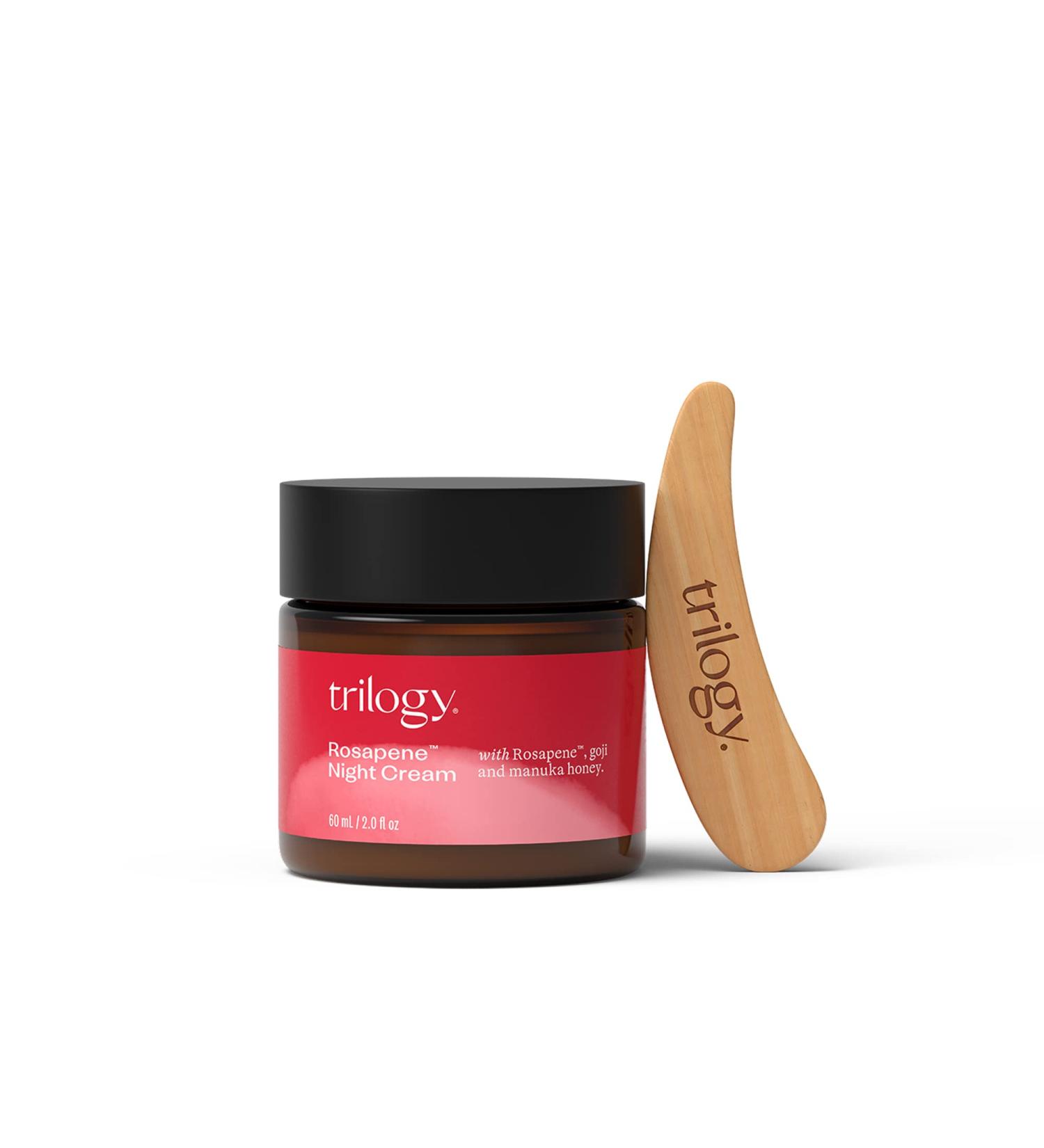 Trilogy Rosapene Night Cream 2oz - Nourishing Anti-Aging Skincare - Buy Online on GoSupps.com