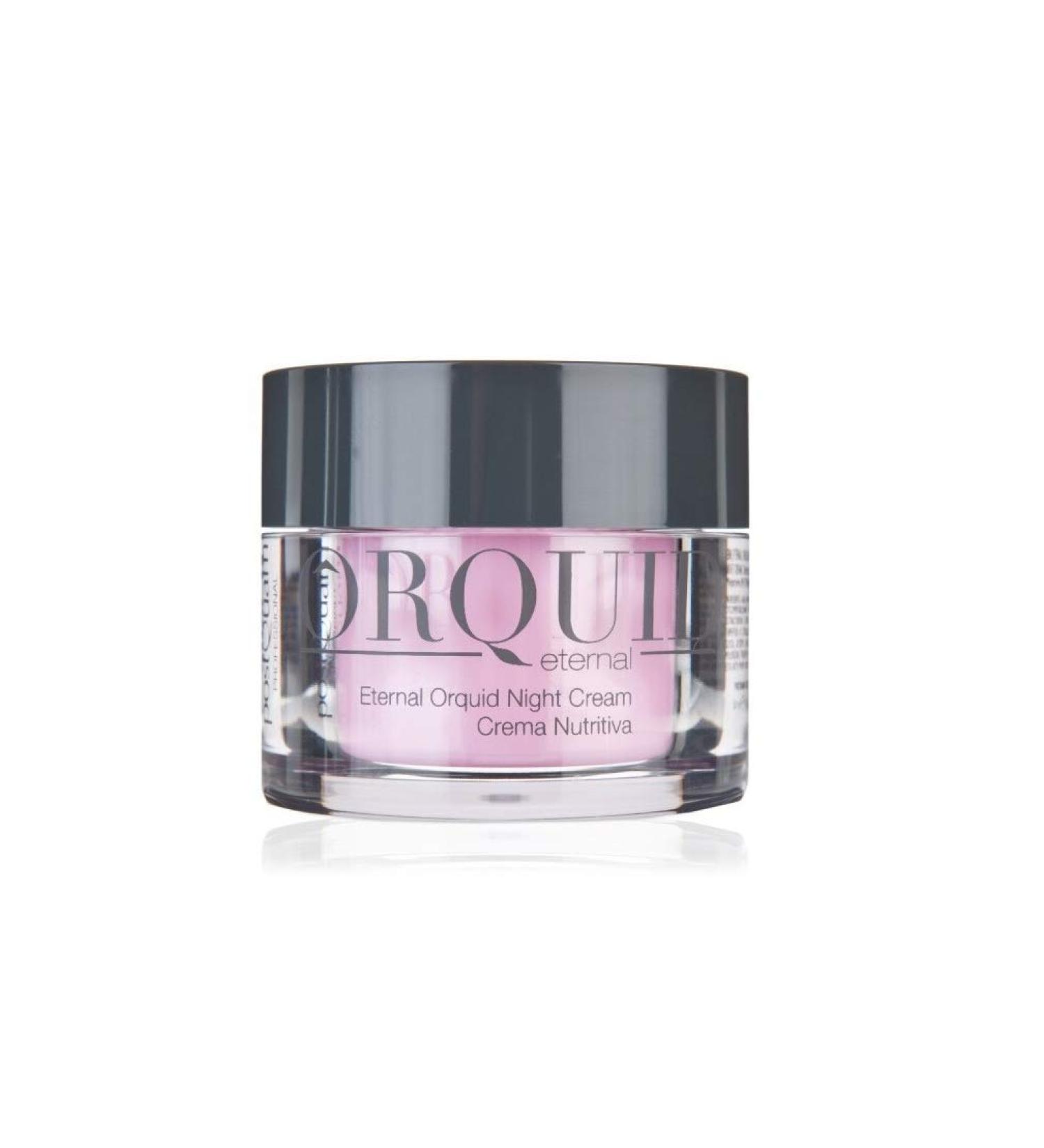 POSTQUAM Professional Eternal Orchid Night Cream 50ml - Hyaluronic Acid & Orchid Extract - Anti-Aging Peptides & Floral Benefits - Buy Internationally - Buy Online on GoSupps.com