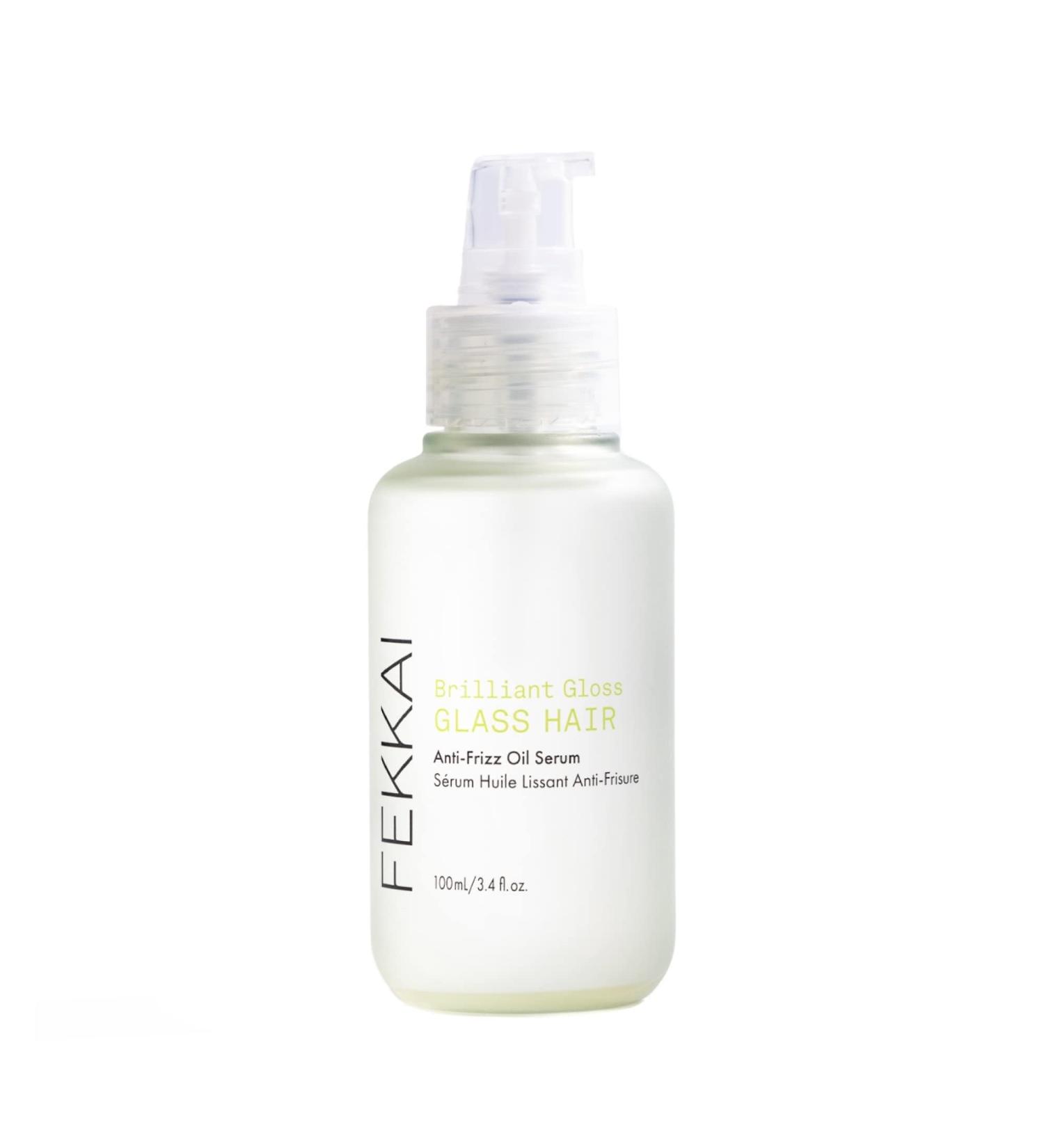 Fekkai Brilliant Gloss Glass Hair Anti-Frizz Oil Serum 3.4 oz - Reduces Frizz, Heat Protection, Boosts Shine - Salon Grade, Vegan & Cruelty Free - Buy Online on GoSupps.com