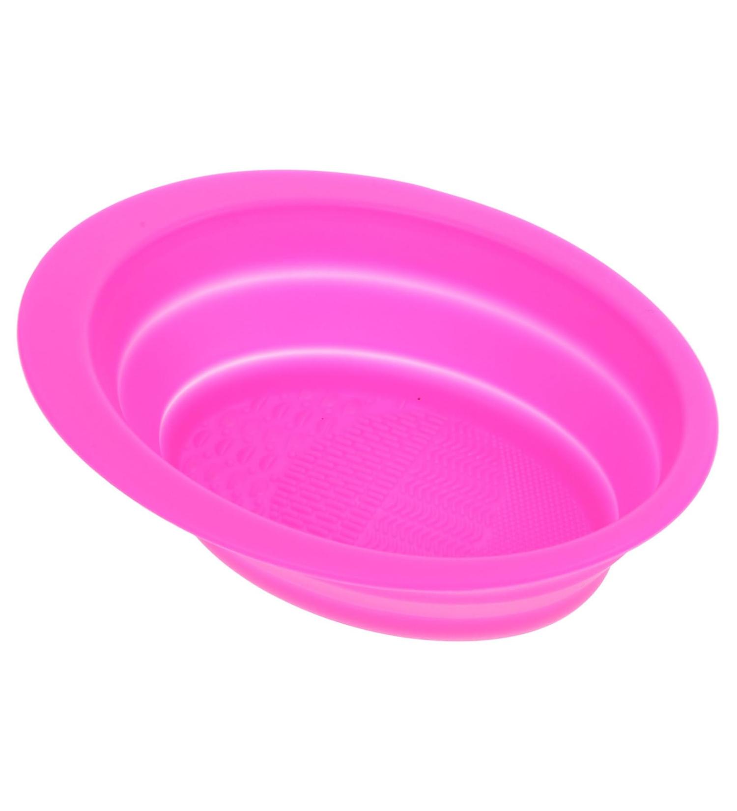 FRCOLOR Cleaning Pad Brush Cleaner Silicone Makeup Cleaning Brush Silicone Brush Cleaning Mat Brush Cleaning Pad Cleaning Scrubber Tool Brush Cleaner Brush Washer 14.5x11cm Rosy - Buy Online on GoSupps.com