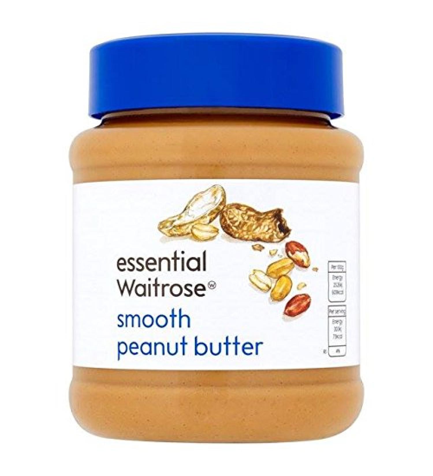 Waitrose Essential Waitrose Smooth Peanut Butter 340g