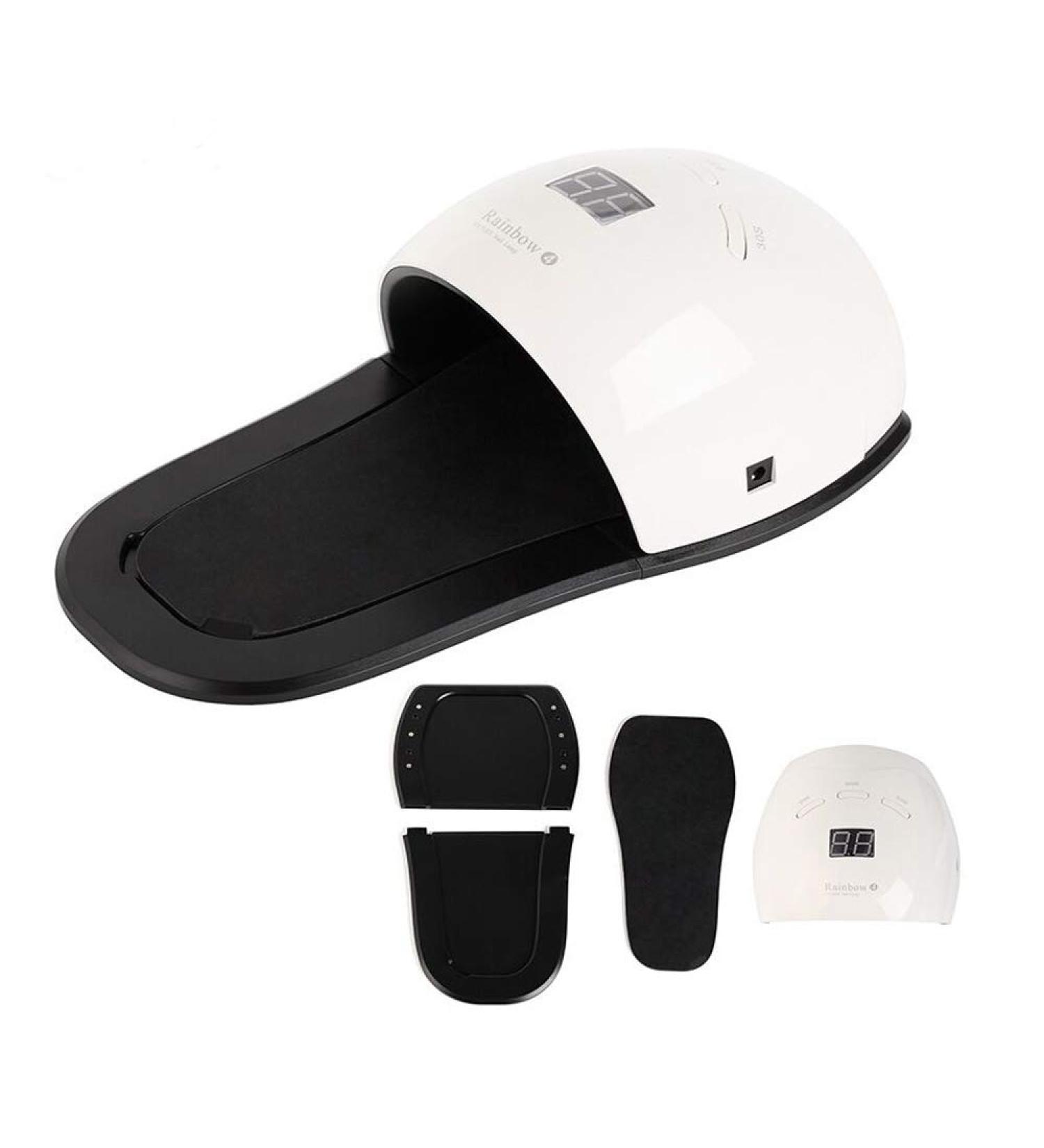 Ruihua 2 in 1 Nail Dryer - UV/LED 48W Nail Lamp with Car Sensor & LCD Display for Home & Nail Salon - Buy Online on GoSupps.com