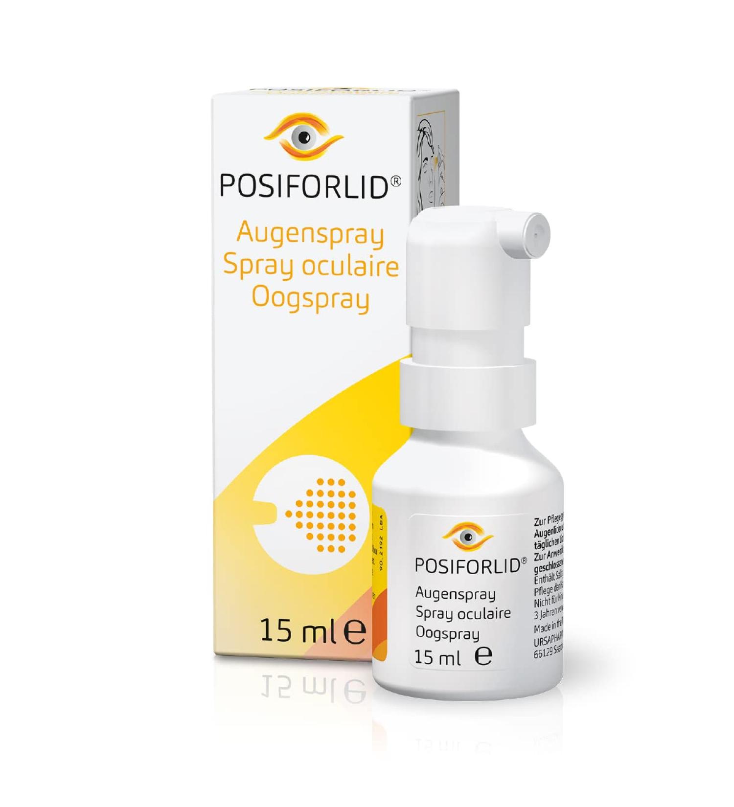 POSIFORLID Eye Spray Relief for Blepharitis & Irritated Eyelids | 15 ml | International Shipping Available - Buy Online on GoSupps.com