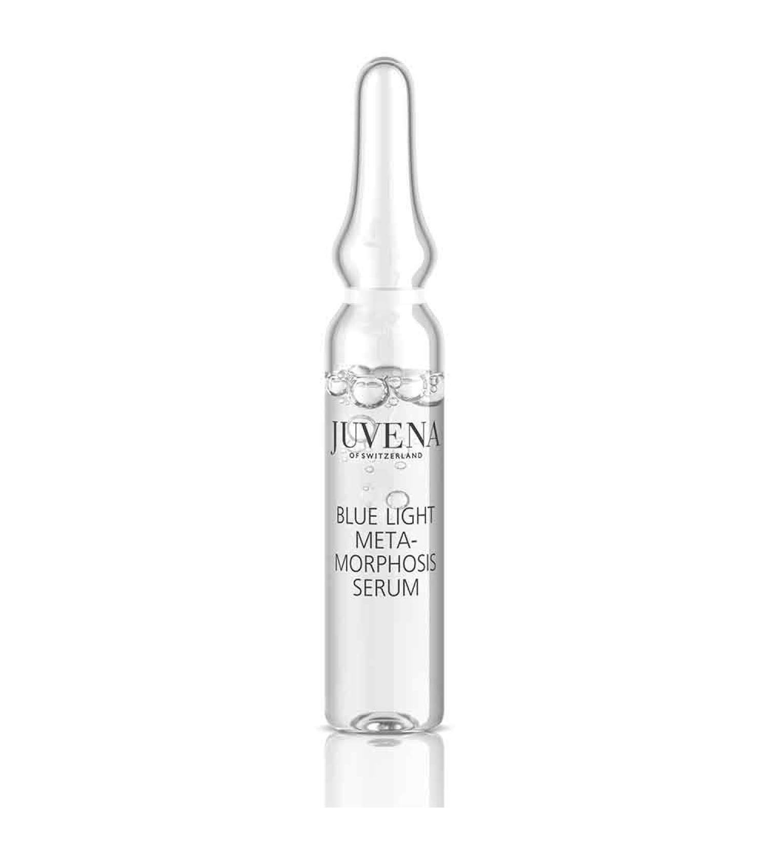 Juvena Ampoule Blue Light Metamorphosis Serum 7x2ml (0.07 oz Each) Intensive Anti-Aging Treatment to Protect and Revitalize Skin