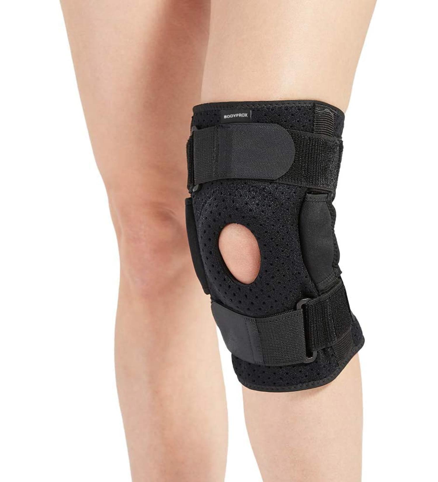 Hinged Knee Brace for Men and Women - Support for Swollen ACL, Tendon, Ligament, and Meniscus Injuries (Small) - Buy Online on GoSupps.com
