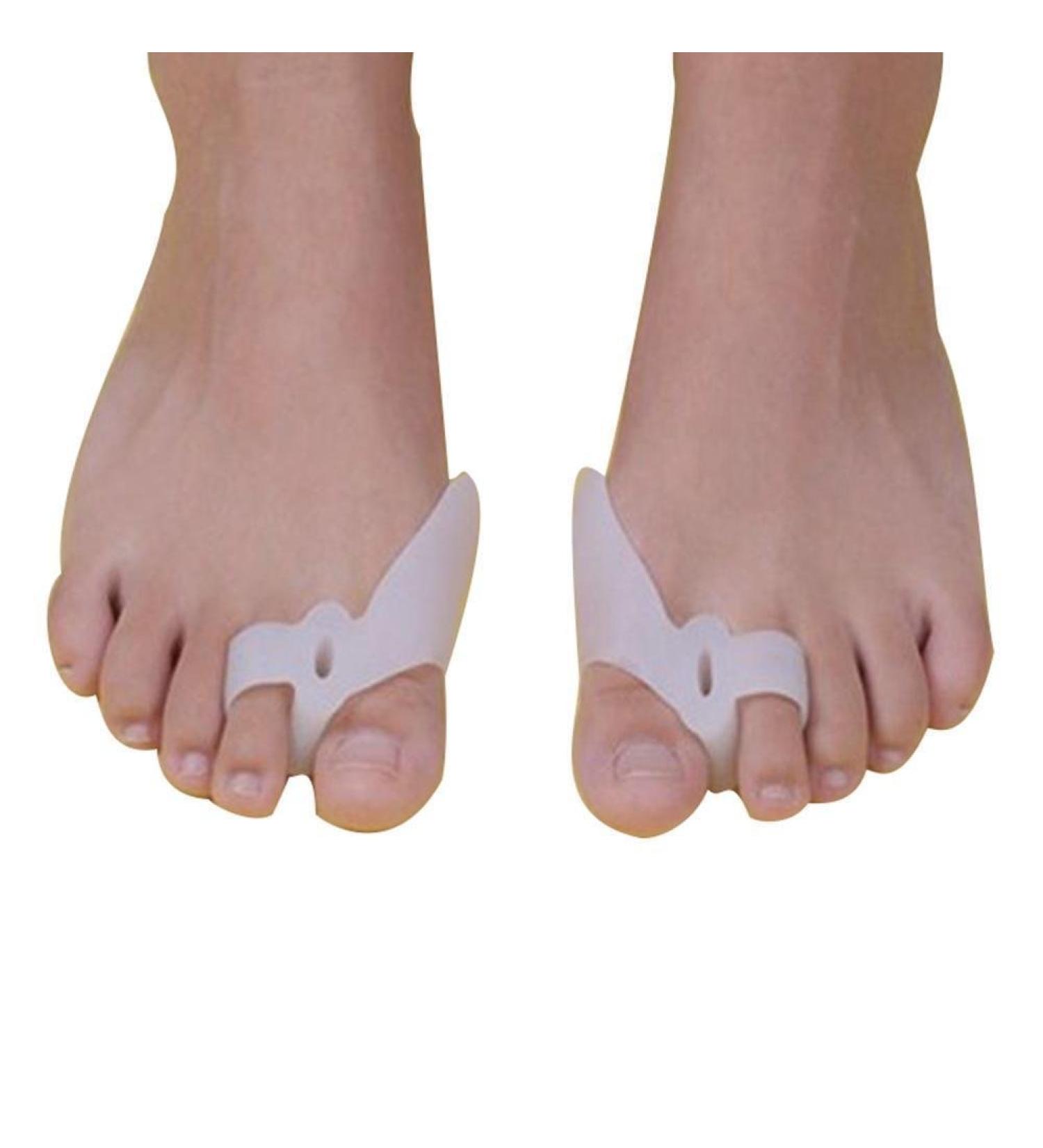 Guohanfsh Silicone Bunion Corrector Toe Separators - 2Pcs Foot Care Tool for Hallux Valgus Straightening - Buy Online on GoSupps.com