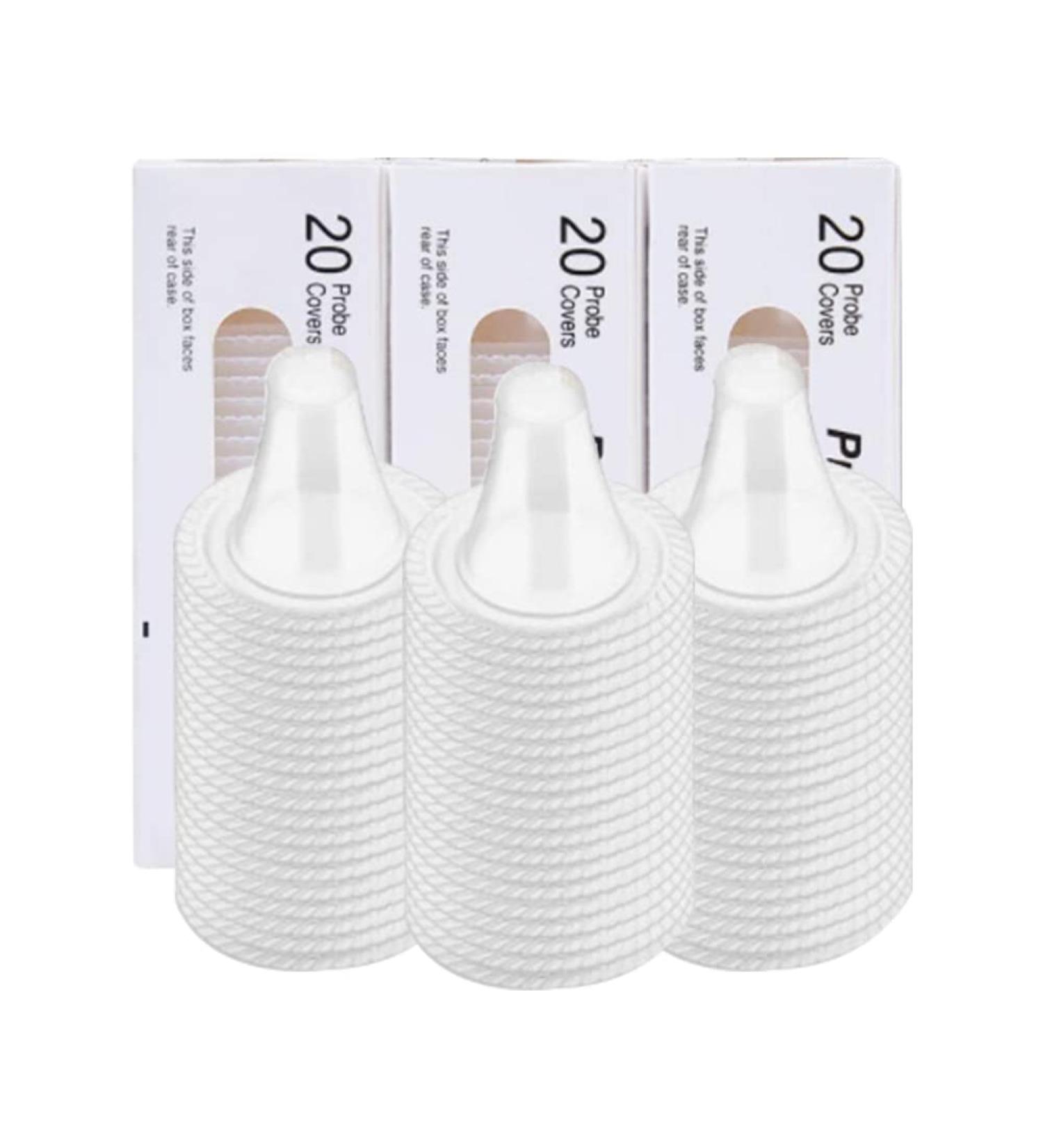 60pc Brown Fever Thermometer Replacement Protective Caps for All Thermoscan Models - Ear Thermometer Accessories - Buy Online on GoSupps.com