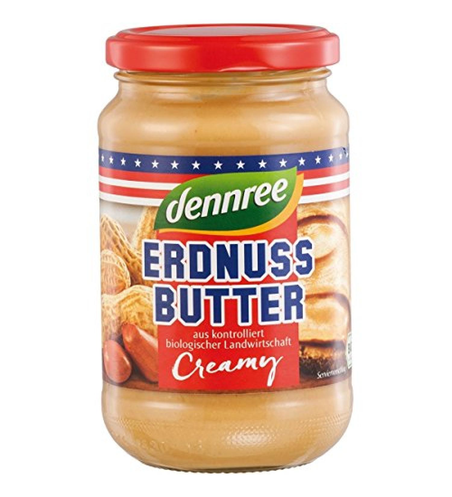 dennree dennree Beurre de peanut Creamy (350 g) - Bio